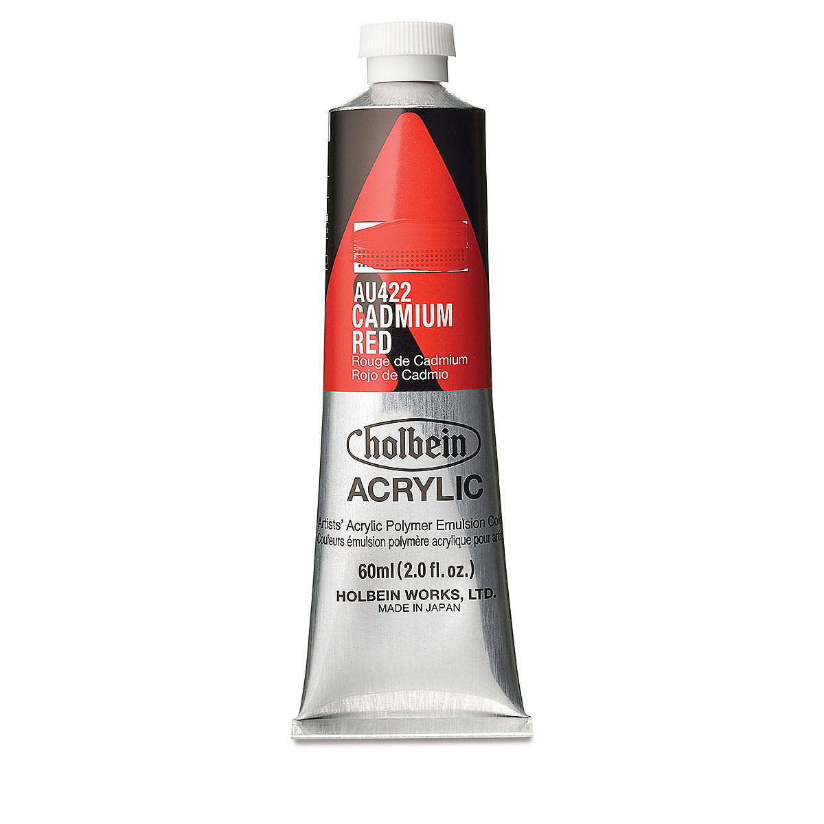 Holbein Heavy Body Artist Acrylics - Cadmium Red, 60 ml tube