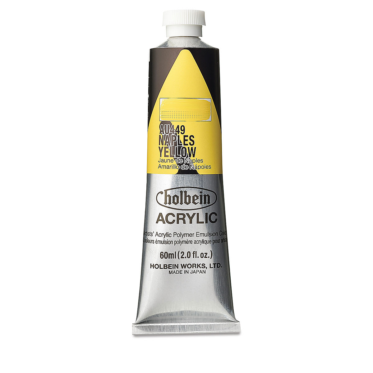 Holbein Heavy Body Artist Acrylics - Naples Yellow, 60 ml tube