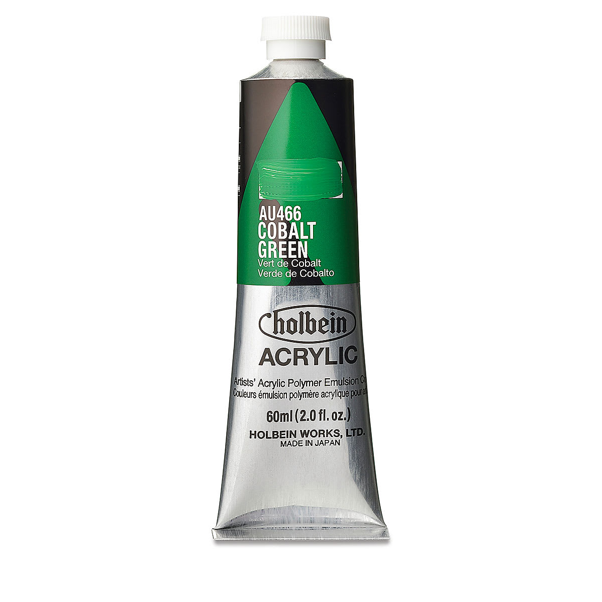 Holbein Heavy Body Artist Acrylics - Cobalt Green, 60 ml tube