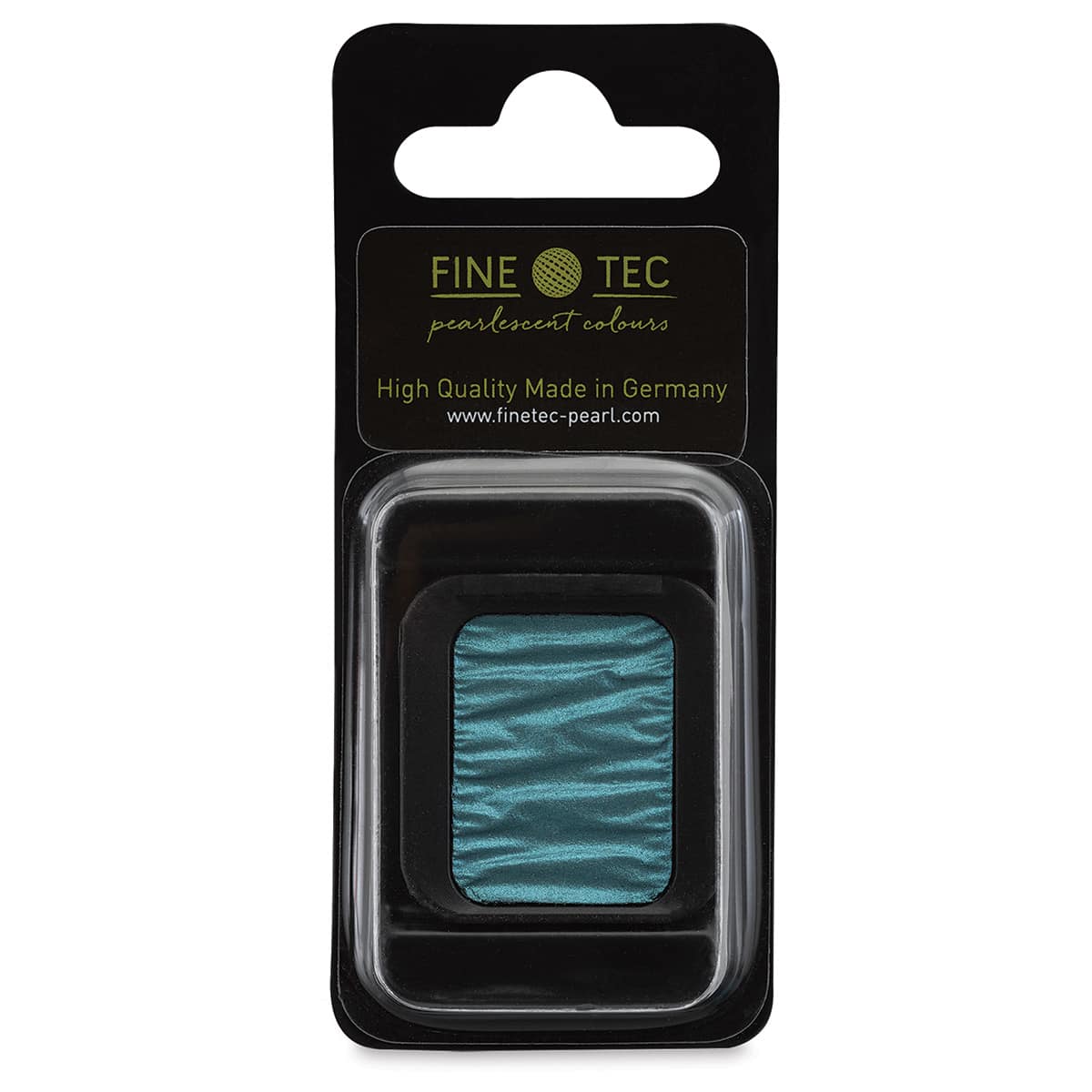 Finetec Artist Mica Watercolor - Dark Teal in package