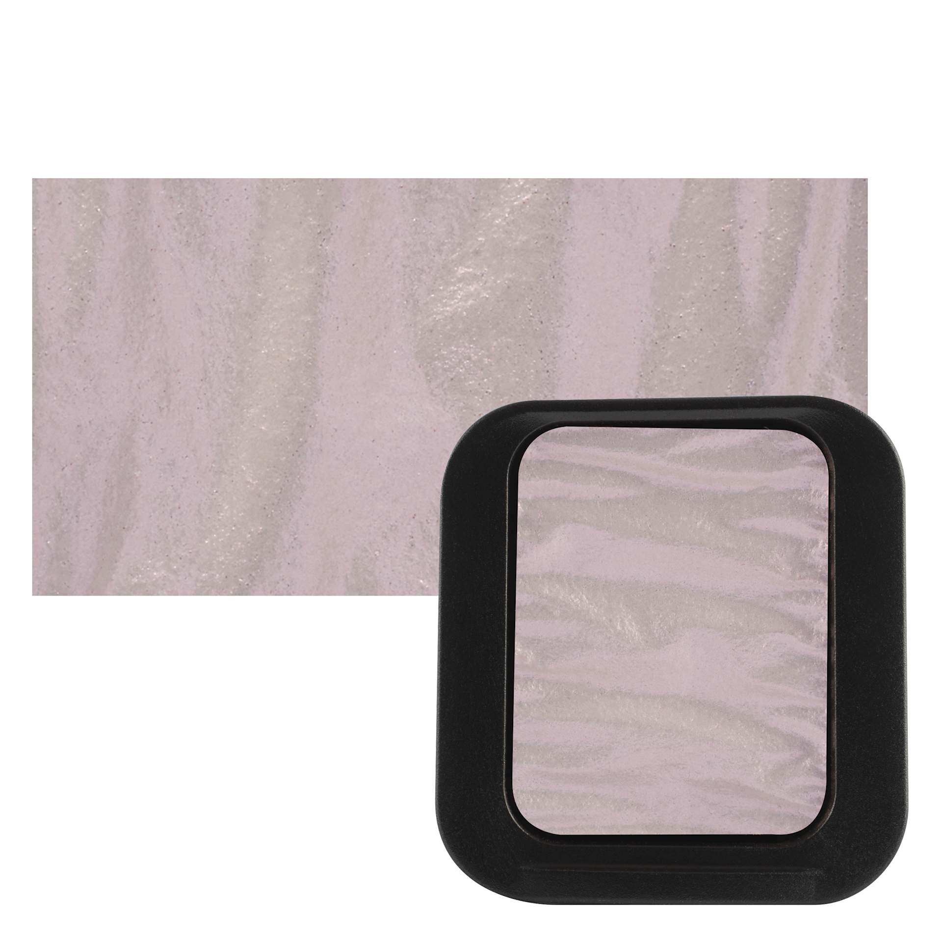 Finetec Artist Mica Watercolor - Light Purple (Iridescent) pan and swatch