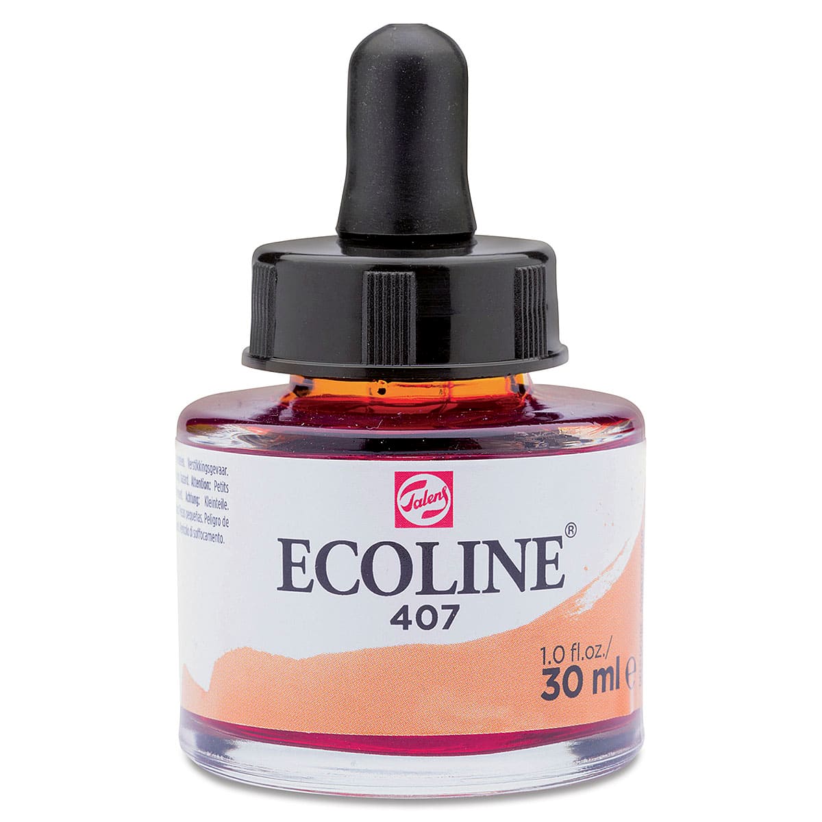 Ecoline Liquid Watercolor with Dropper - Deep Ochre, 30 ml jar