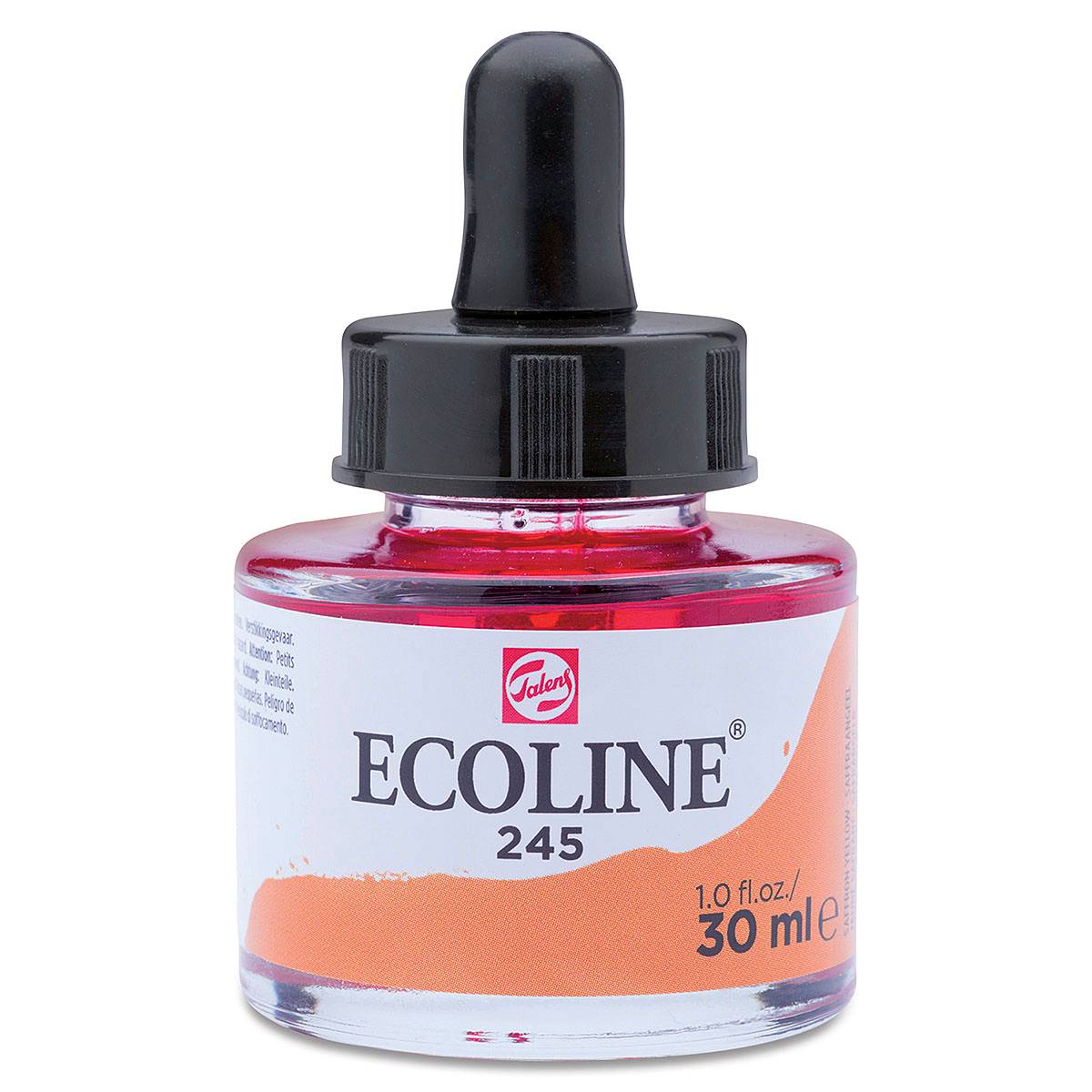 Ecoline Liquid Watercolor with Dropper - Saffron Yellow, 30 ml jar