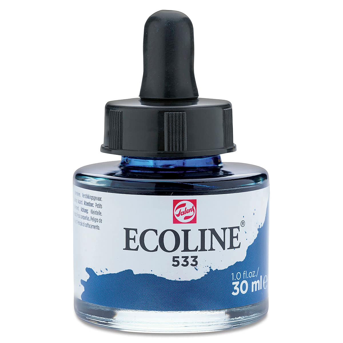 Ecoline Liquid Watercolor with Dropper - Indigo, 30 ml jar