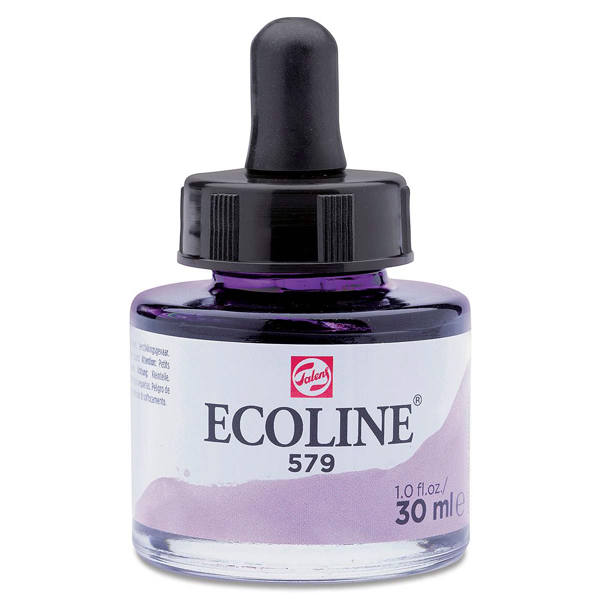Ecoline Liquid Watercolor with Dropper - Pastel Violet, 30 ml jar