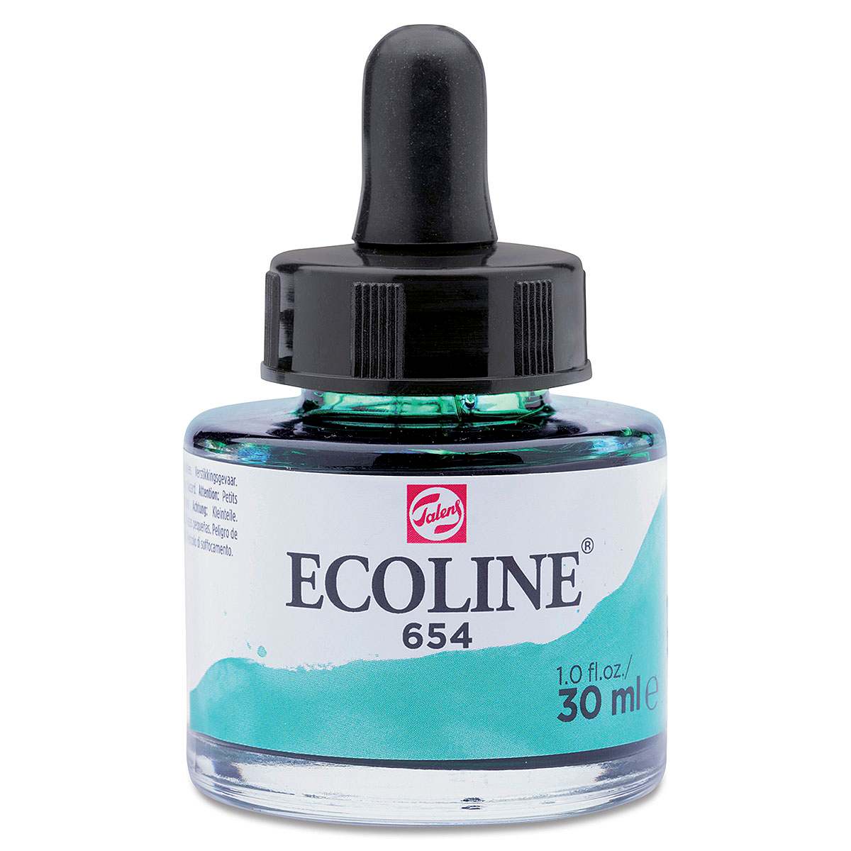 Ecoline Liquid Watercolor with Dropper - Fir Green, 30 ml jar