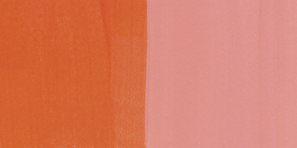 Vallejo Acrylic Artist Fluid Color - Pyrrole Orange swatch