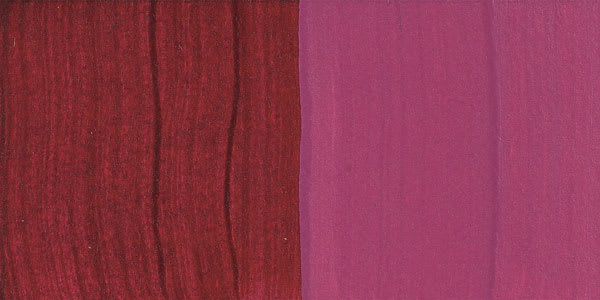 Vallejo Acrylic Artist Fluid Color - Quinacridone Crimson swatch