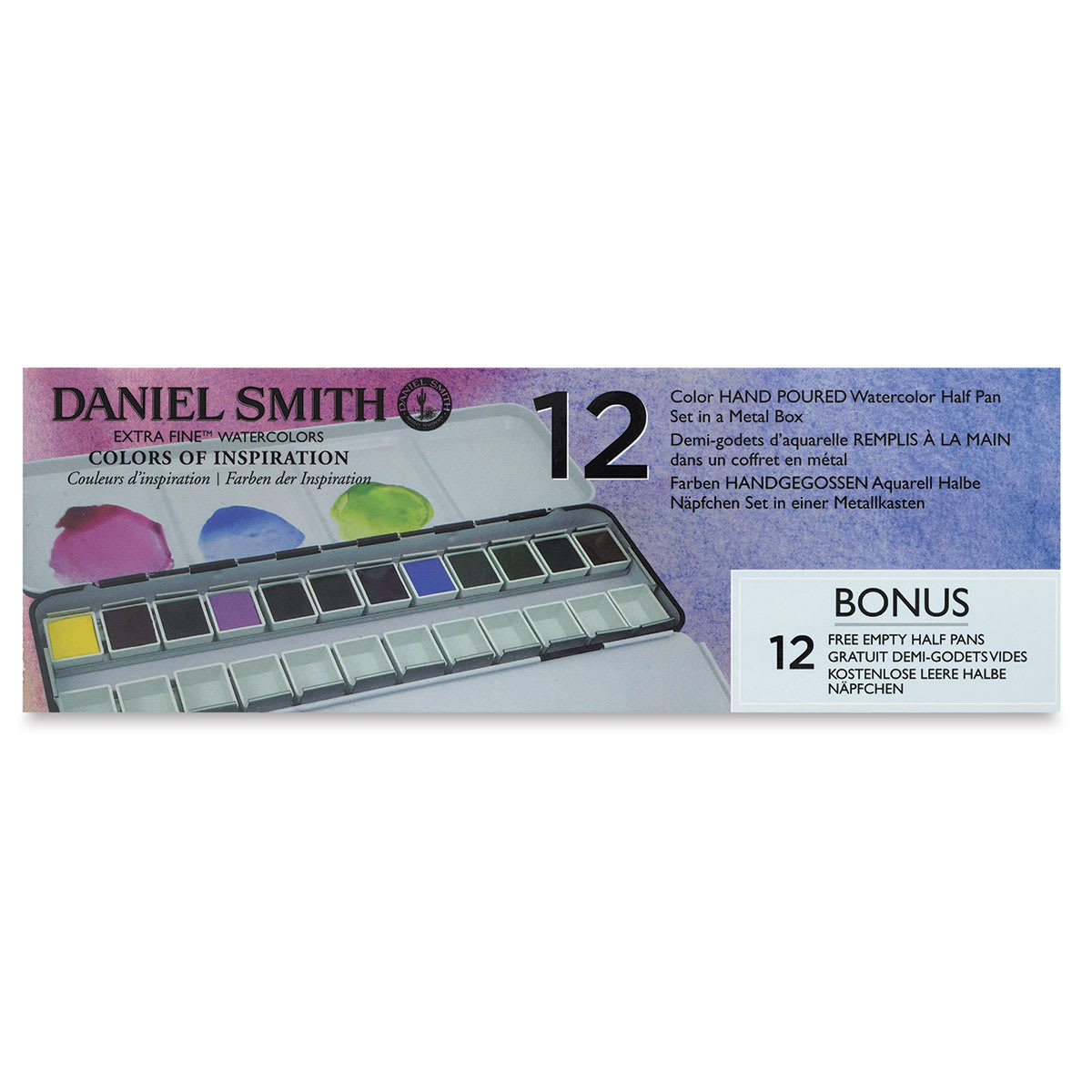 Front cover, Set of 12, Colors of Inspiration, Metal Box, front cover