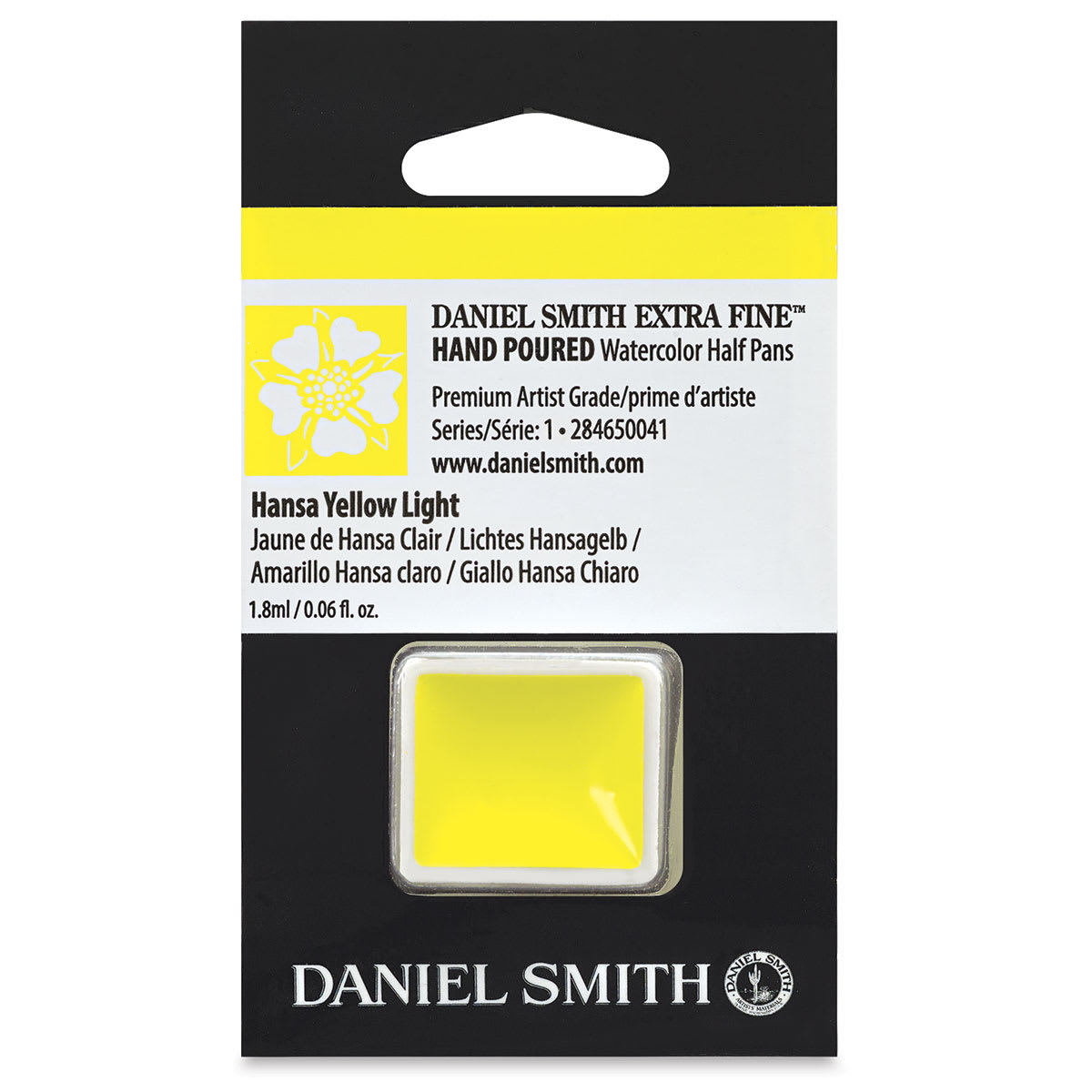 Daniel Smith Extra Fine Watercolor Half Pan - Hansa Yellow Light
