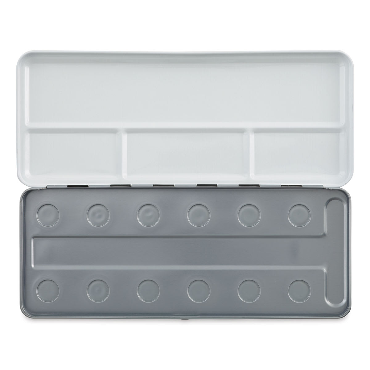 Empty Metal Watercolor Tin - Empty Tin for 12 Colors