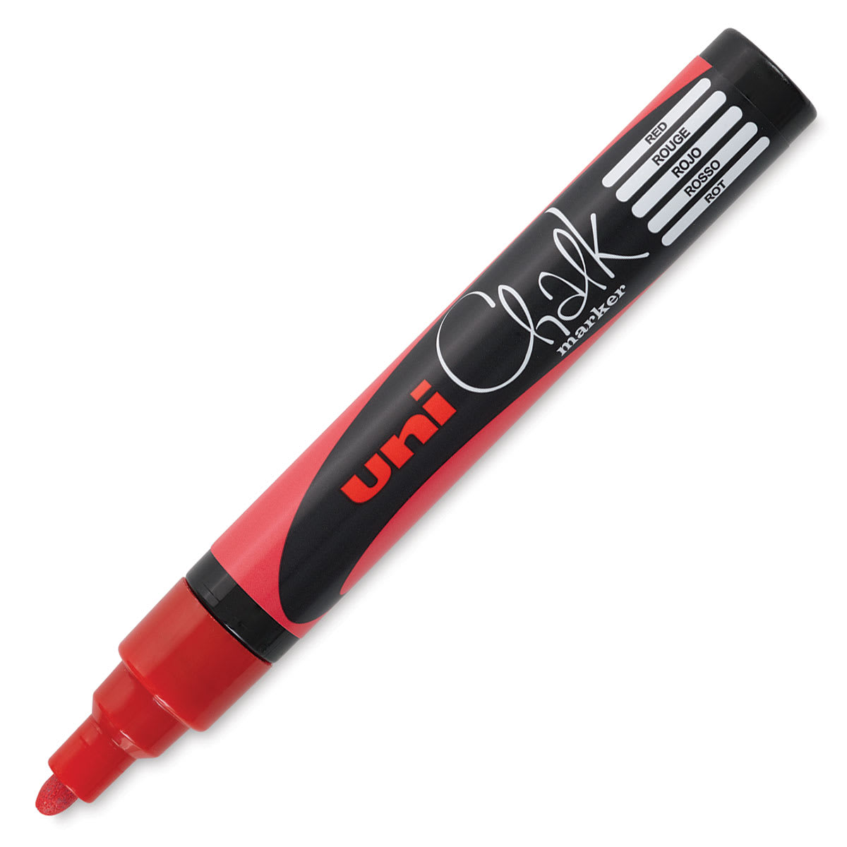 Uni Chalk Marker - Red, 5 mm