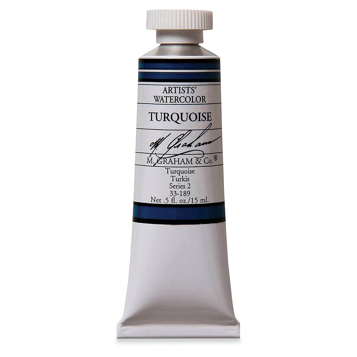 M. Graham Artists' Watercolor - Turquoise, 15 ml Tube