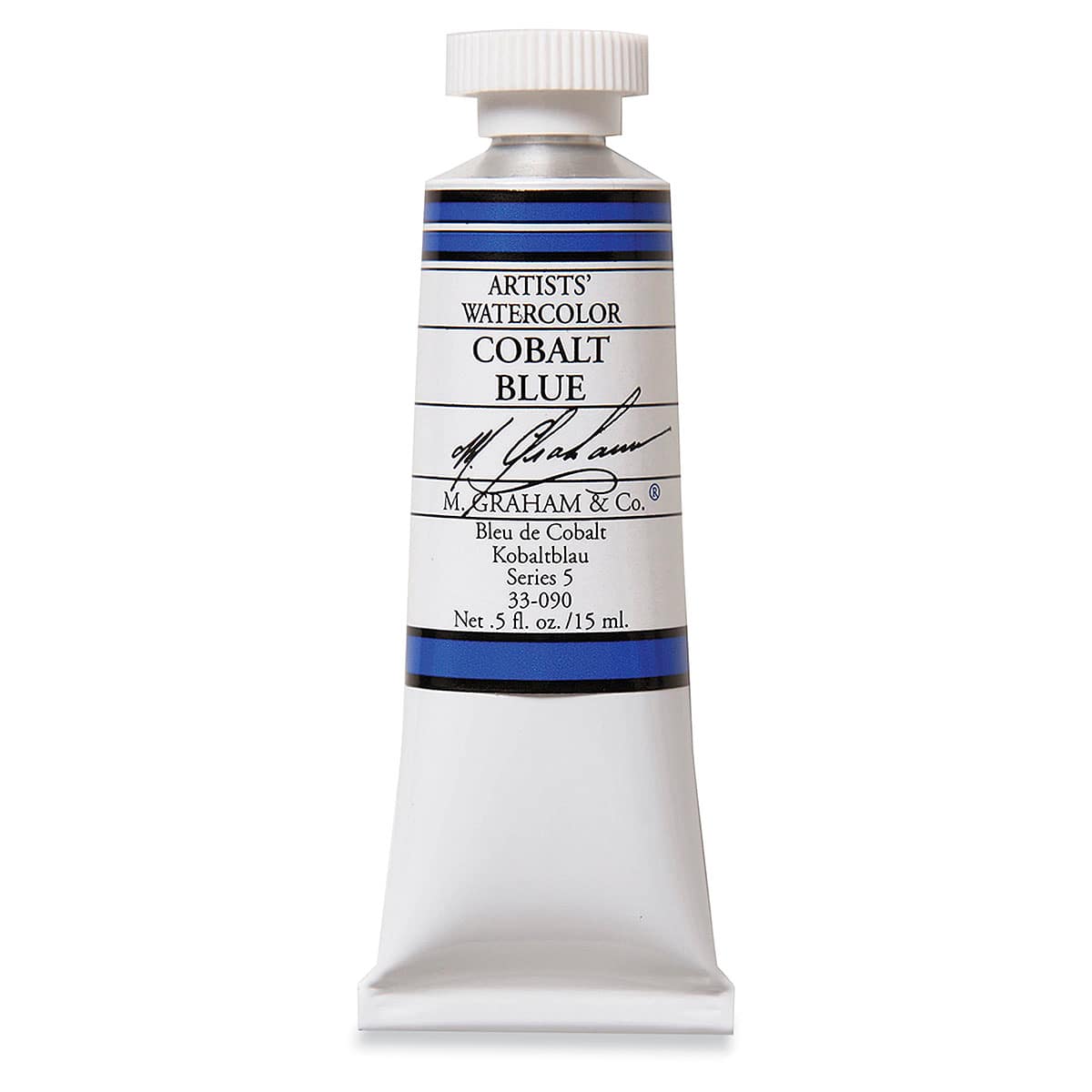M. Graham Artists' Watercolor - Cobalt Blue, 15 ml Tube