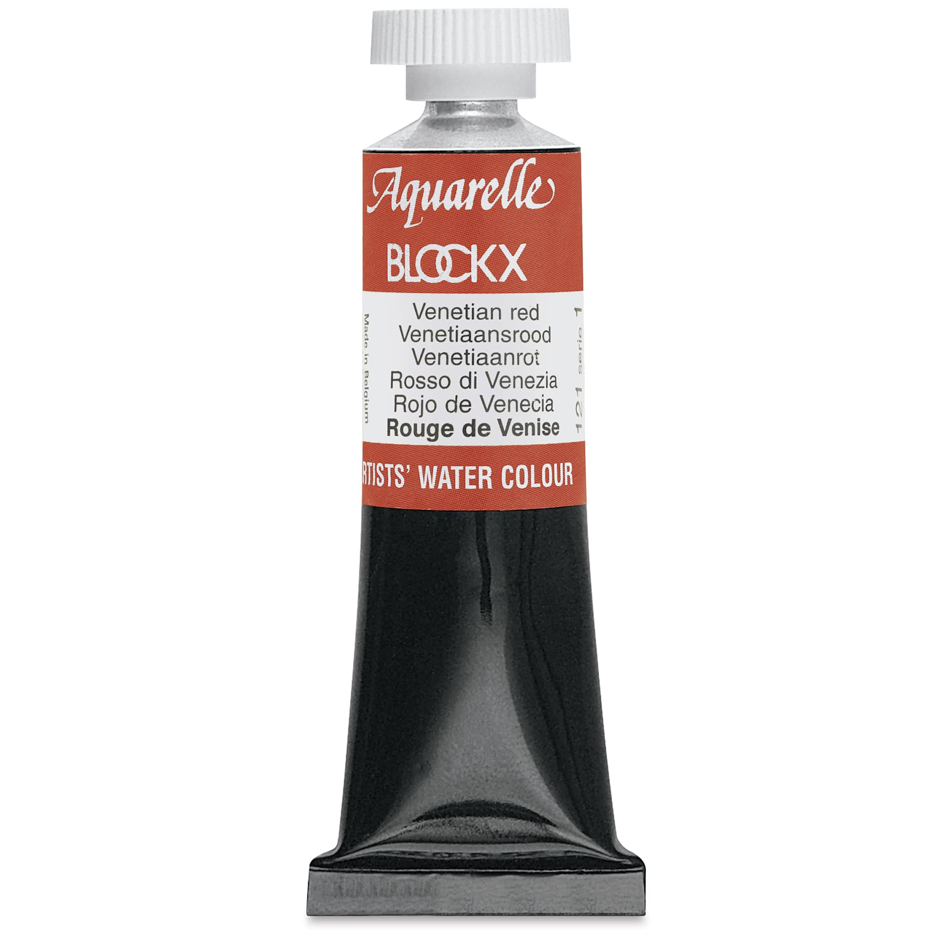 Blockx Artists' Watercolor - Venetian Red, 15 ml tube