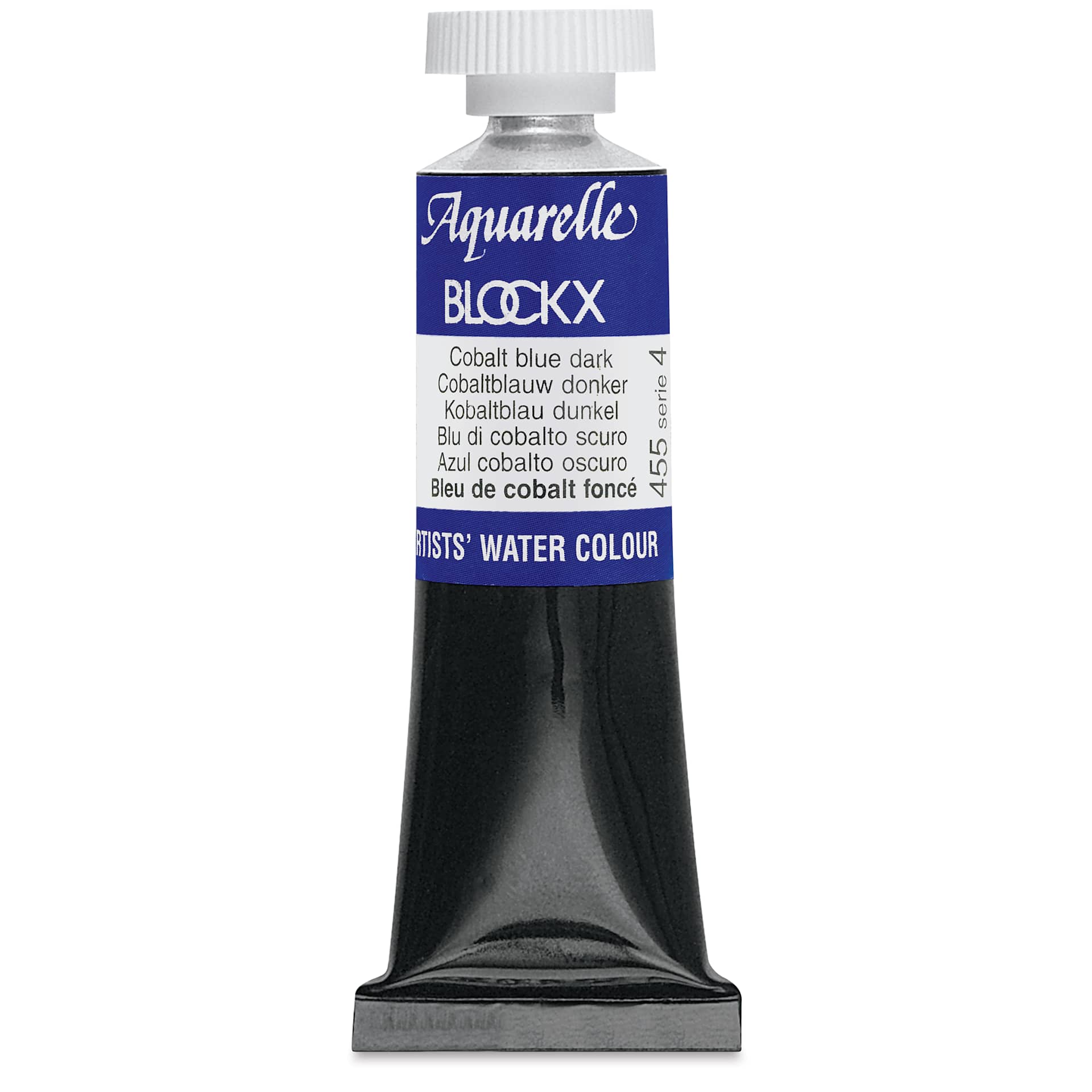 Blockx Artists' Watercolor - Cobalt Blue Dark, 15 ml Tube
