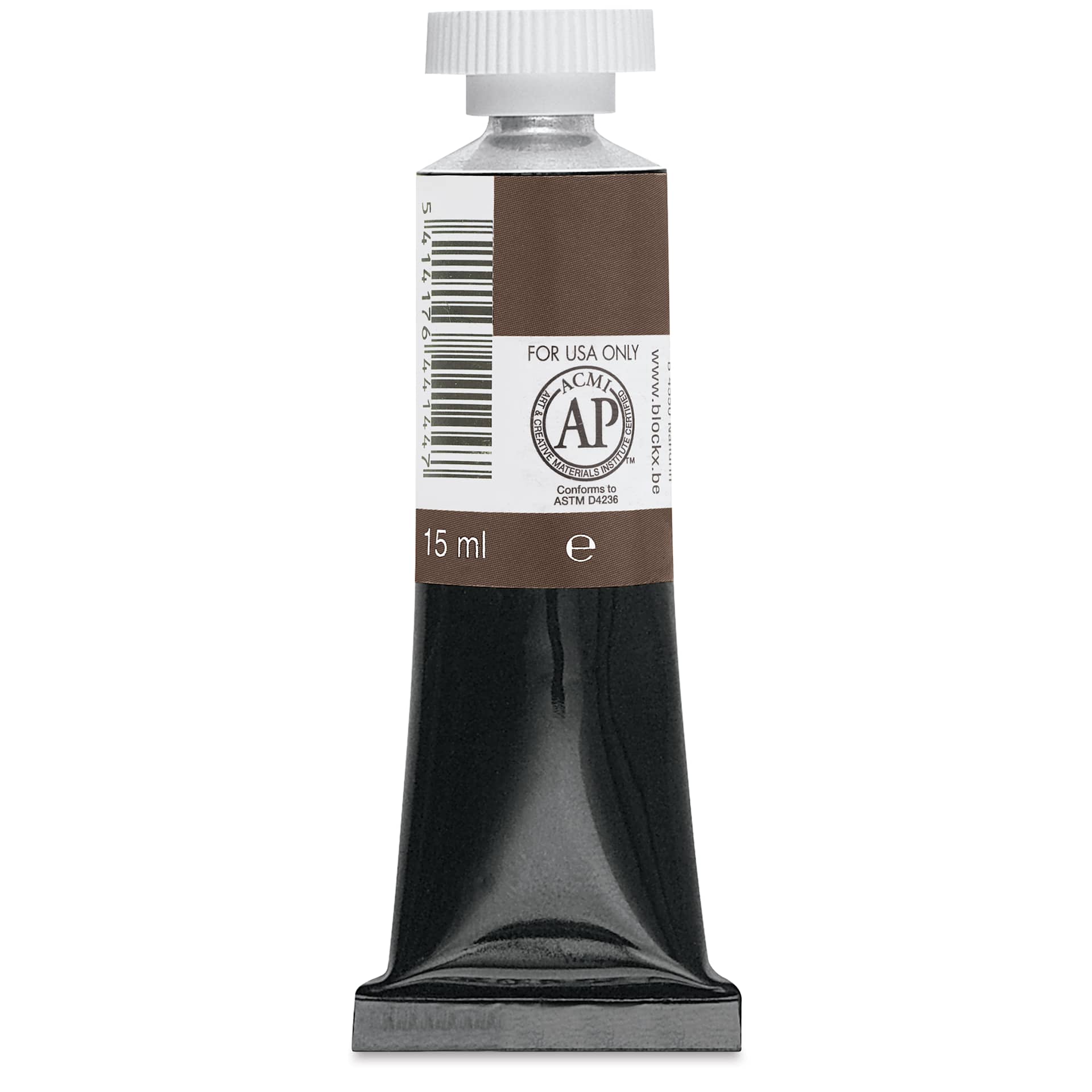 Blockx Artists' Watercolor - Sepia, 15 ml tube back