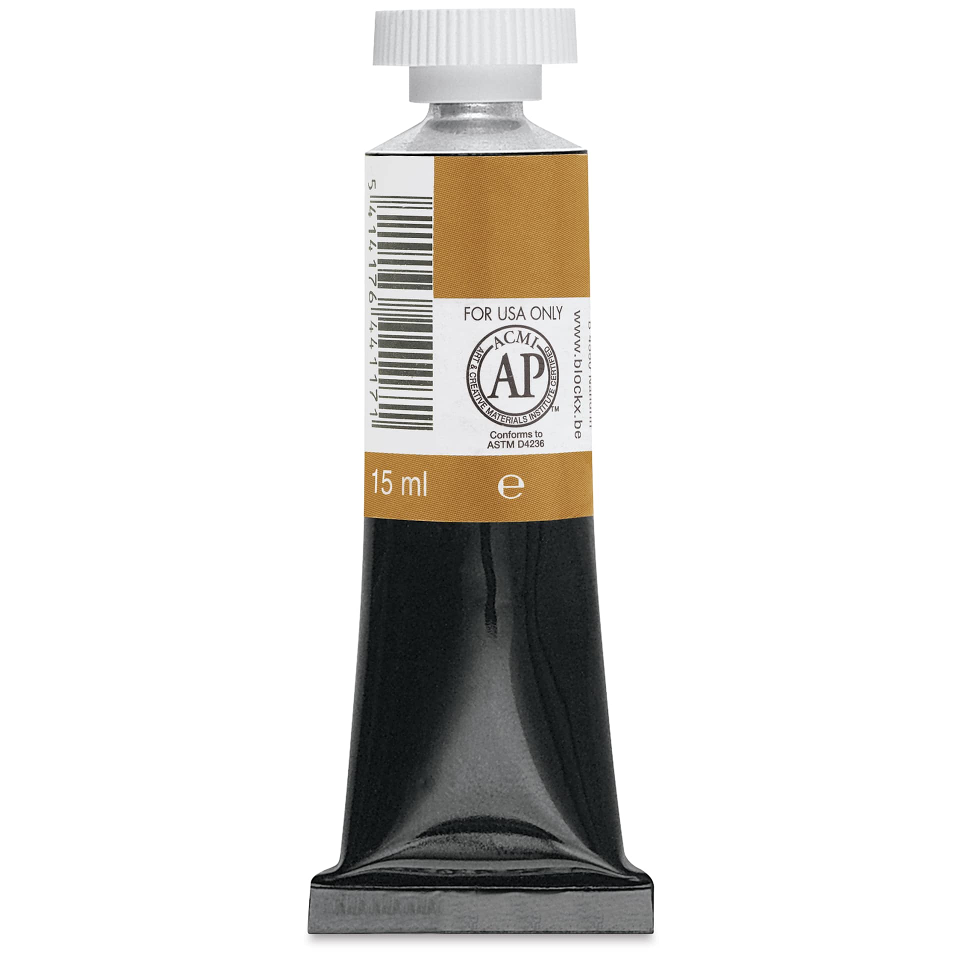 Blockx Artists' Watercolor - Italian Earth, 15 ml tube back