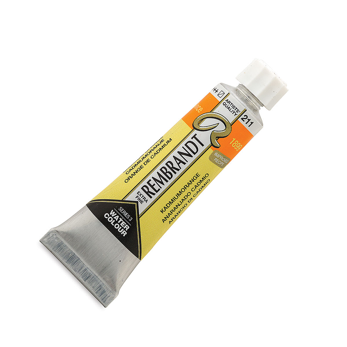 Rembrandt Artist Watercolors - Cadmium Orange, 10 ml tube
