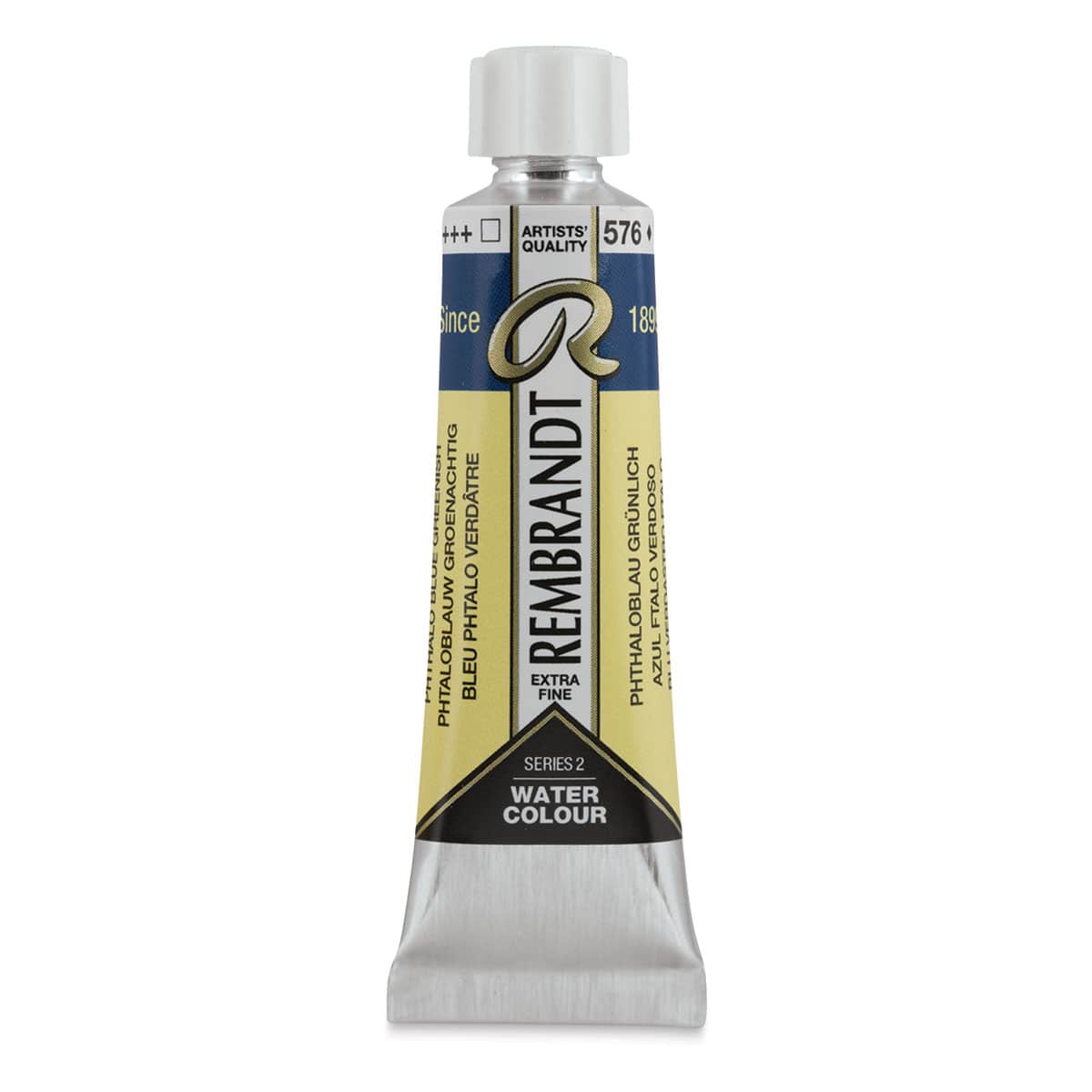 Rembrandt Artist Watercolors - Phthalo Blue Green, 10 ml tube