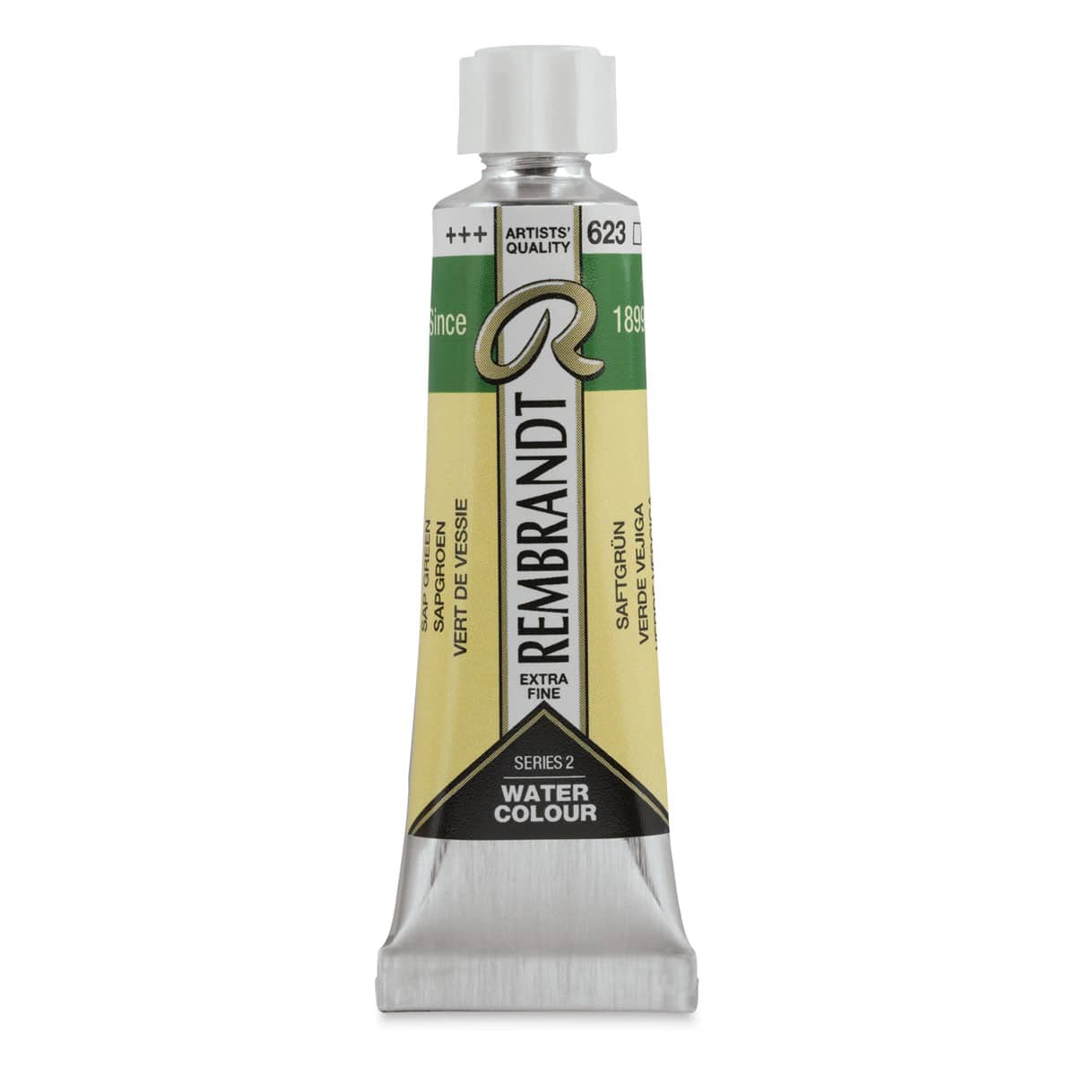 Rembrandt Artist Watercolors - Sap Green, 10 ml tube