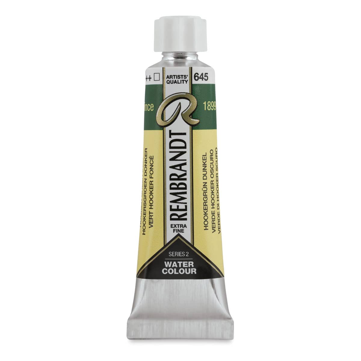 Rembrandt Artist Watercolors - Hooker Green Deep, 10 ml tube