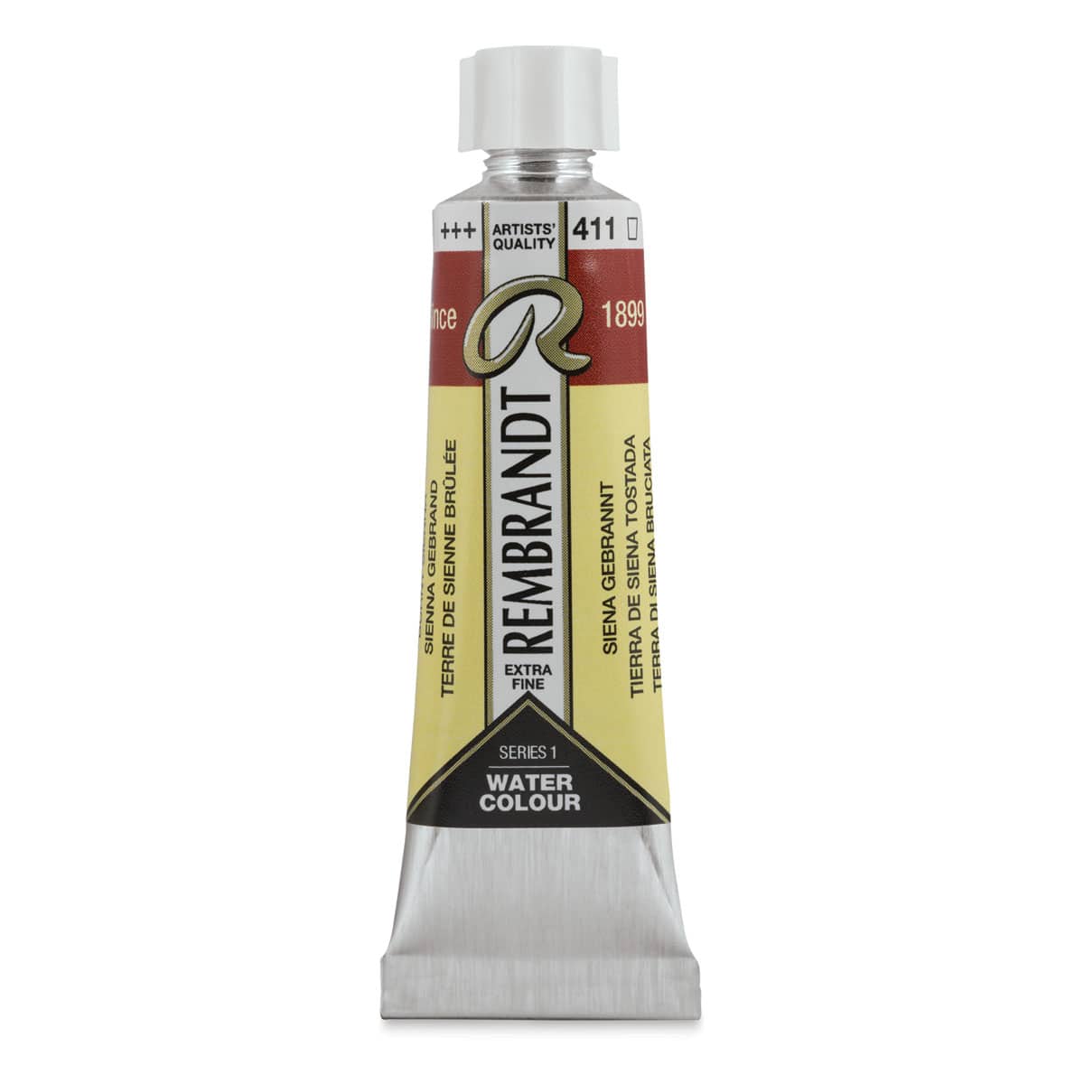 Rembrandt Artist Watercolors - Burnt Sienna, 10 ml tube