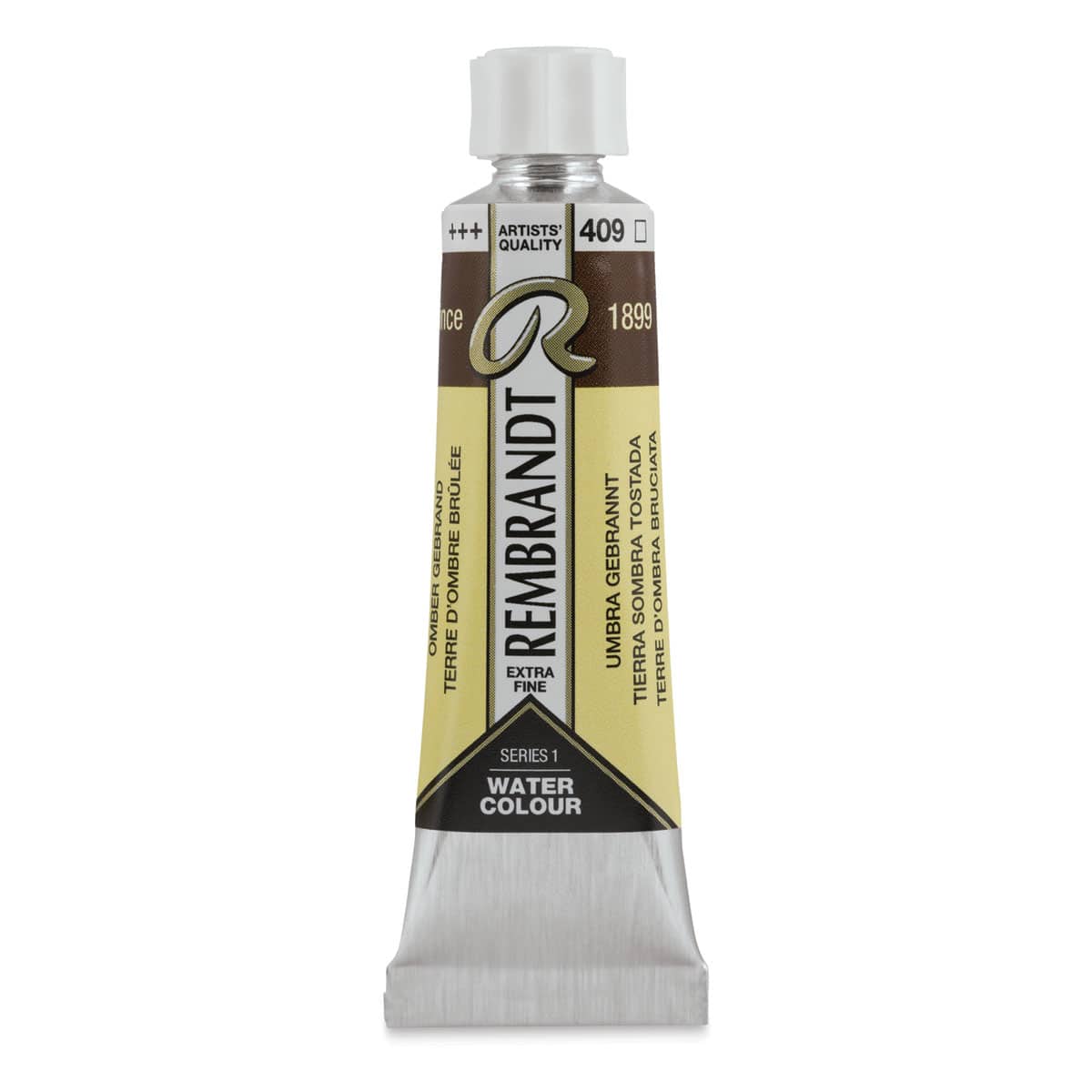 Rembrandt Artist Watercolors - Burnt Umber, 10 ml tube