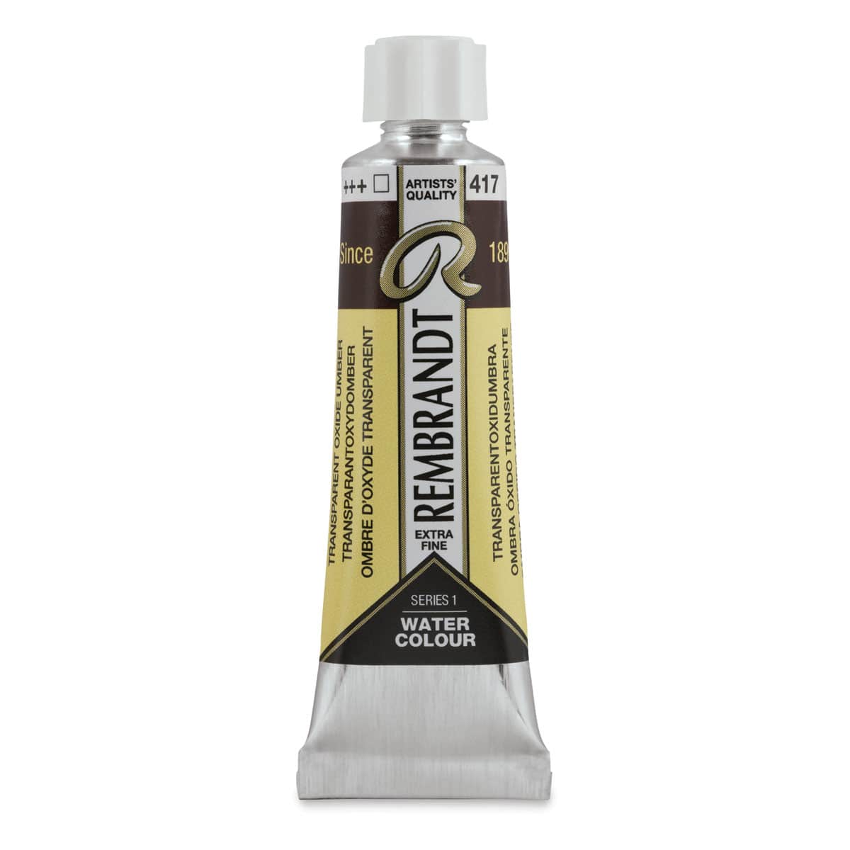 Rembrandt Artist Watercolors - Transparent Oxide Umber, 10 ml tube