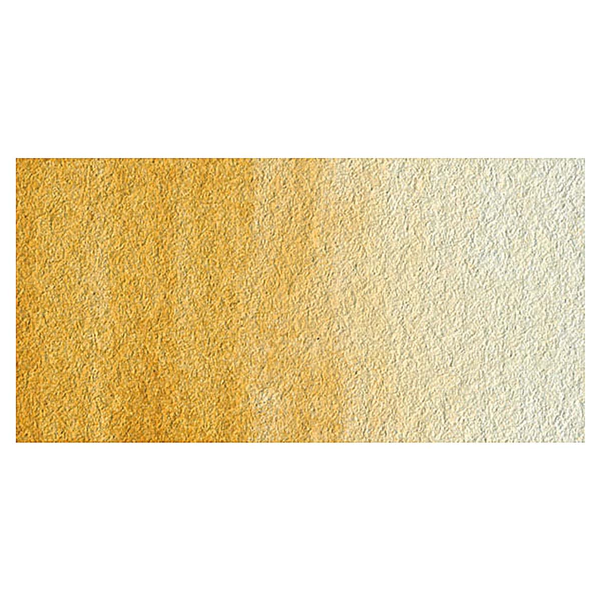 Rembrandt Artists' Watercolor - Raw Sienna swatch