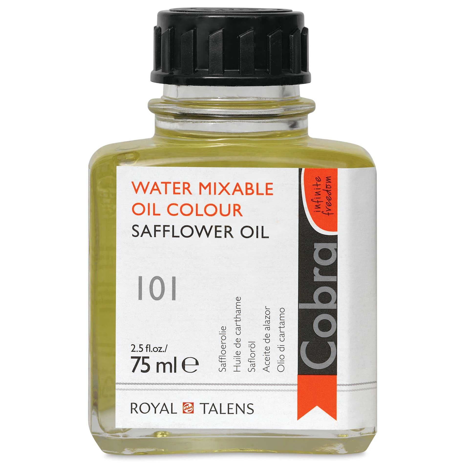Cobra Water Mixable Safflower Oil Medium - 75 ml (2.5 oz) Cobra Water Mixable Safflower Oil Medium - 75 ml (2.5 oz)