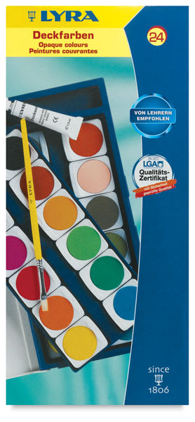 Opaque Watercolor Set of 24