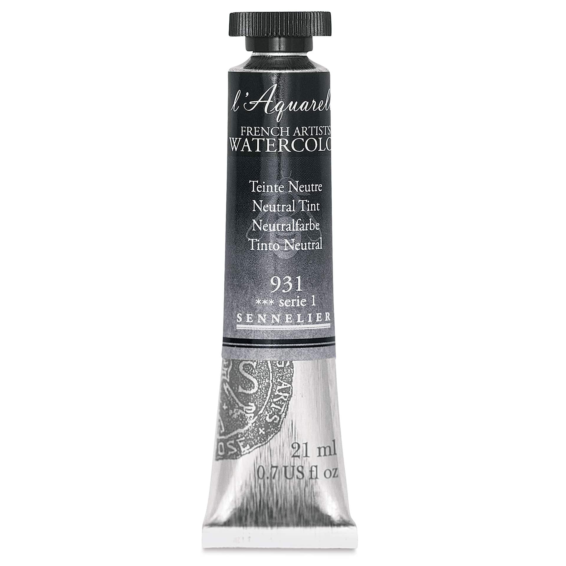 Sennelier French Artists' Watercolor - Neutral Tint, 21 ml, Tube