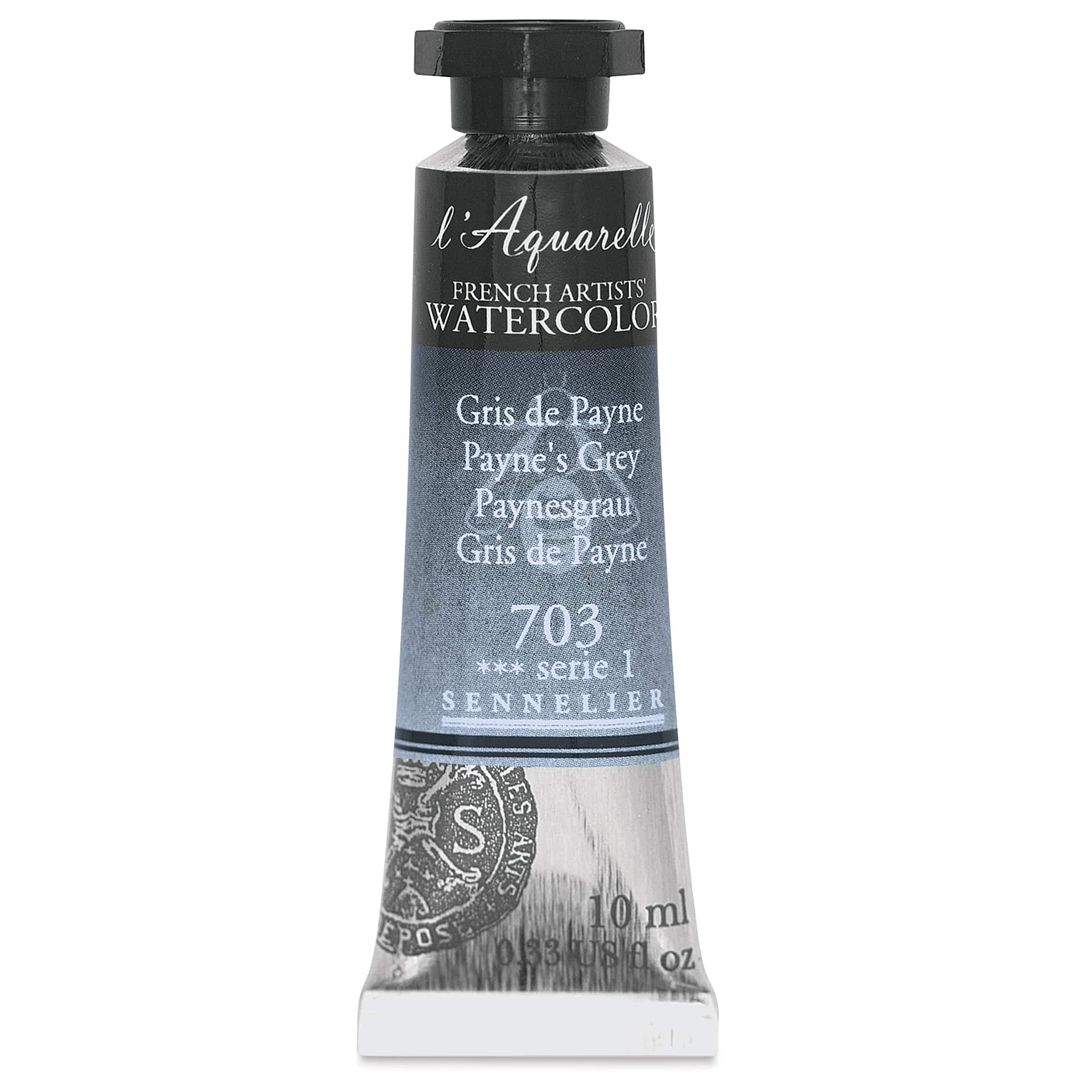 Sennelier French Artists' Watercolor - Payne's Grey, 10 ml, Tube
