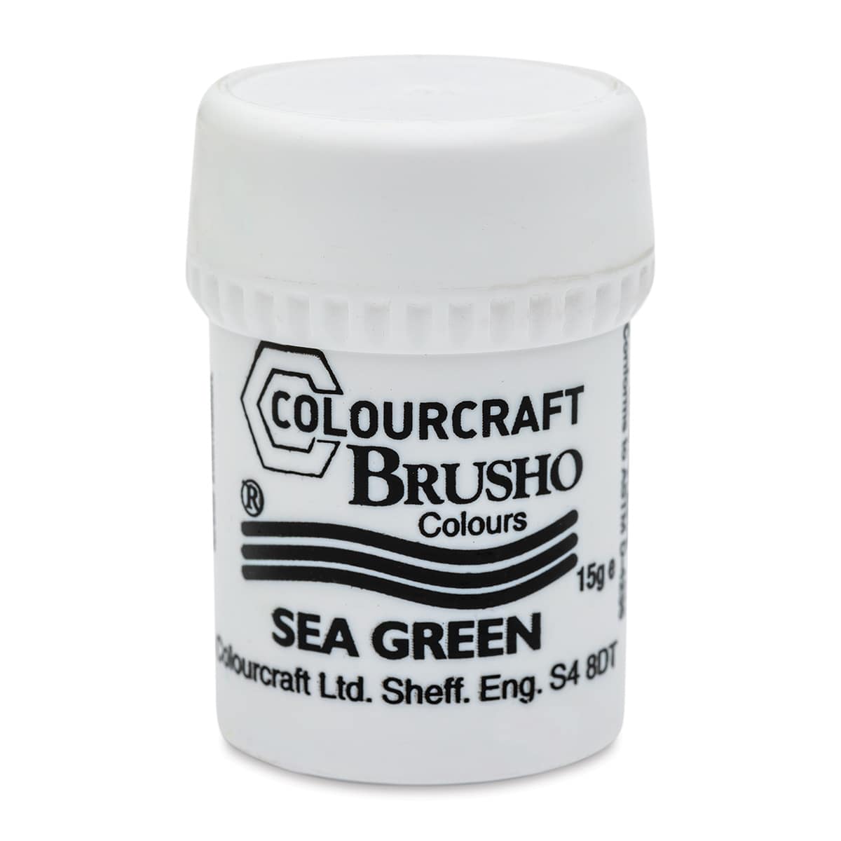 Brusho Crystal Colour - Sea Green, 15 g pot