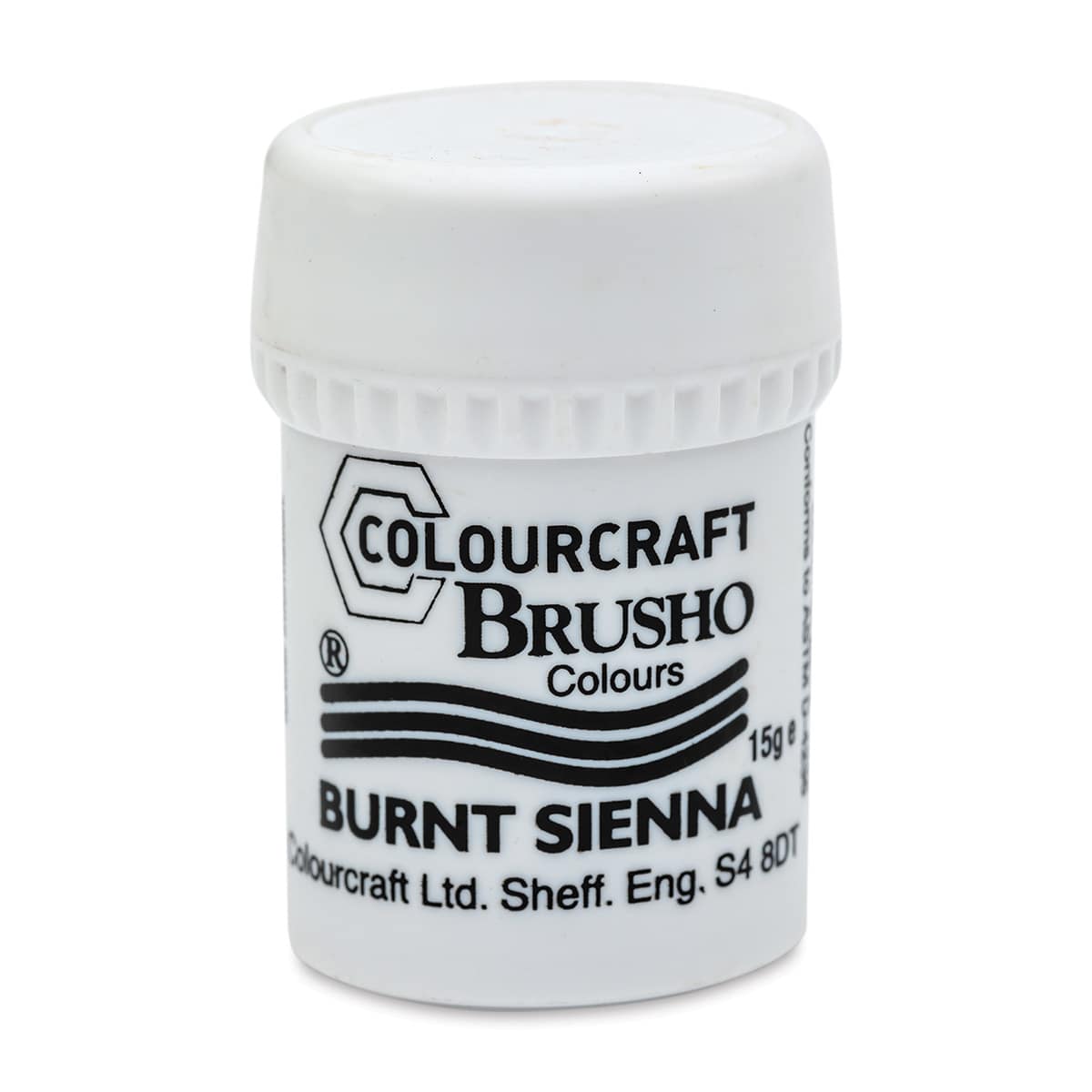 Brusho Crystal Colour - Burnt Sienna, 15 g pot