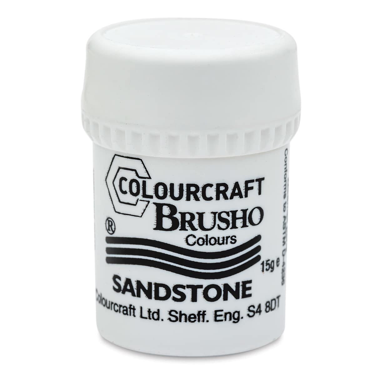 Brusho Crystal Colour - Sandstone, 15 g pot