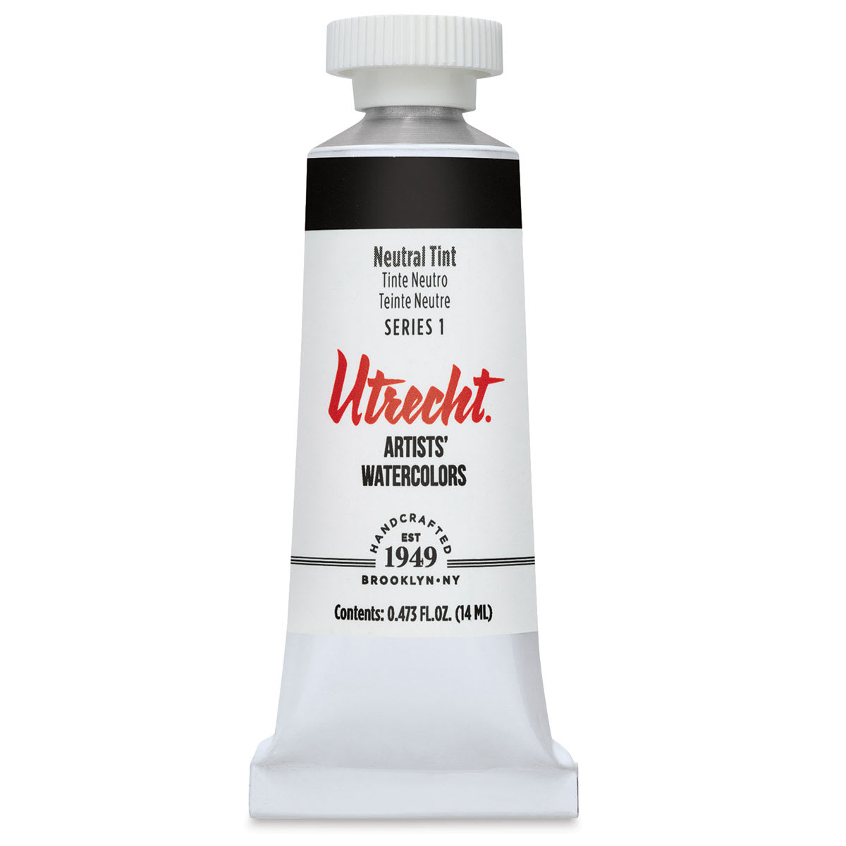 Utrecht Artists' Watercolor Paint - Neutral Tint, 14 ml, Tube (Front)
