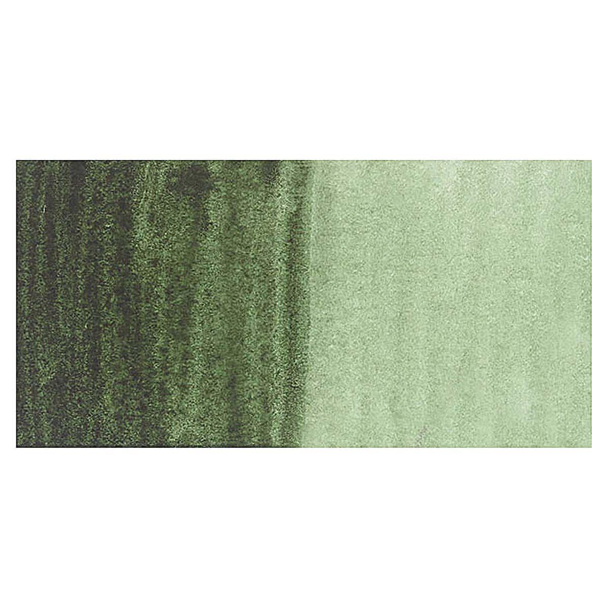 Utrecht Artists' Watercolor Paint  - Permanent Sap Green swatch