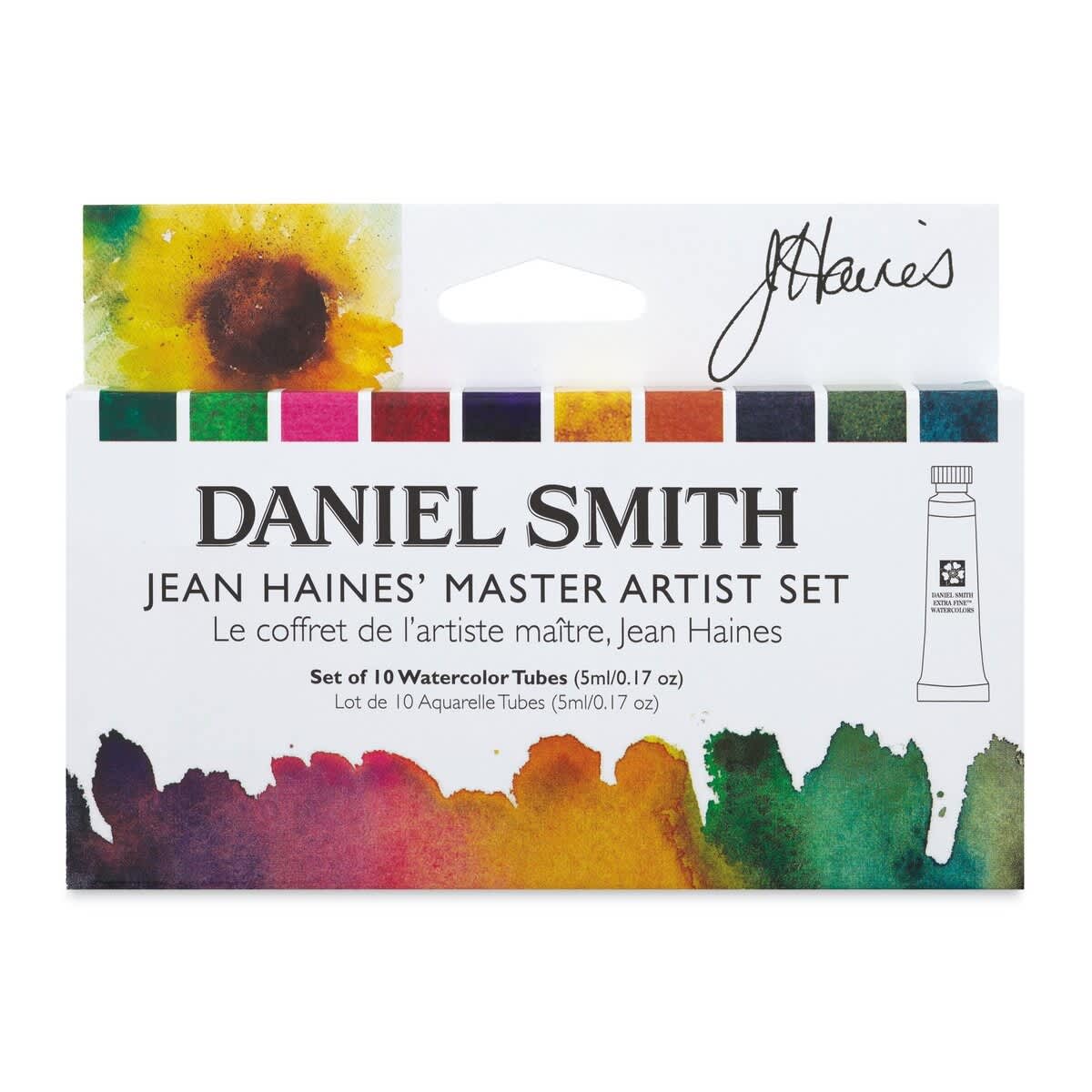 Daniel Smith Extra Fine Watercolor - Set of 10, Jean Haines Master Set, 5 ml Tubes