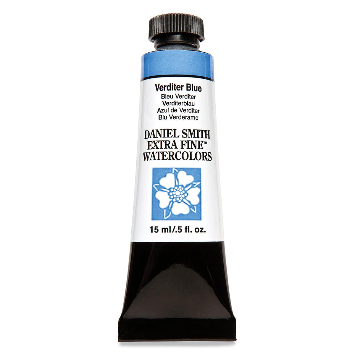 Daniel Smith Extra Fine Watercolor - Verditer Blue, 15 ml, Tube Daniel Smith Extra Fine Watercolor - Verditer Blue, 15 ml, Tube