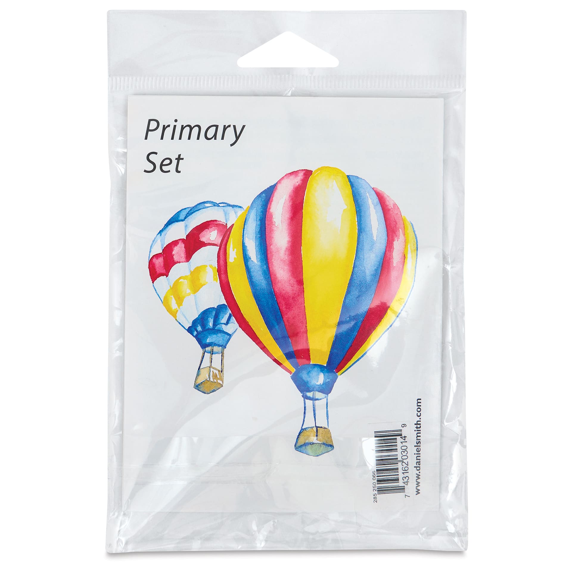 Daniel Smith Extra Fine Watercolor - Primary, Set of 3, 15 ml Tubes back of package