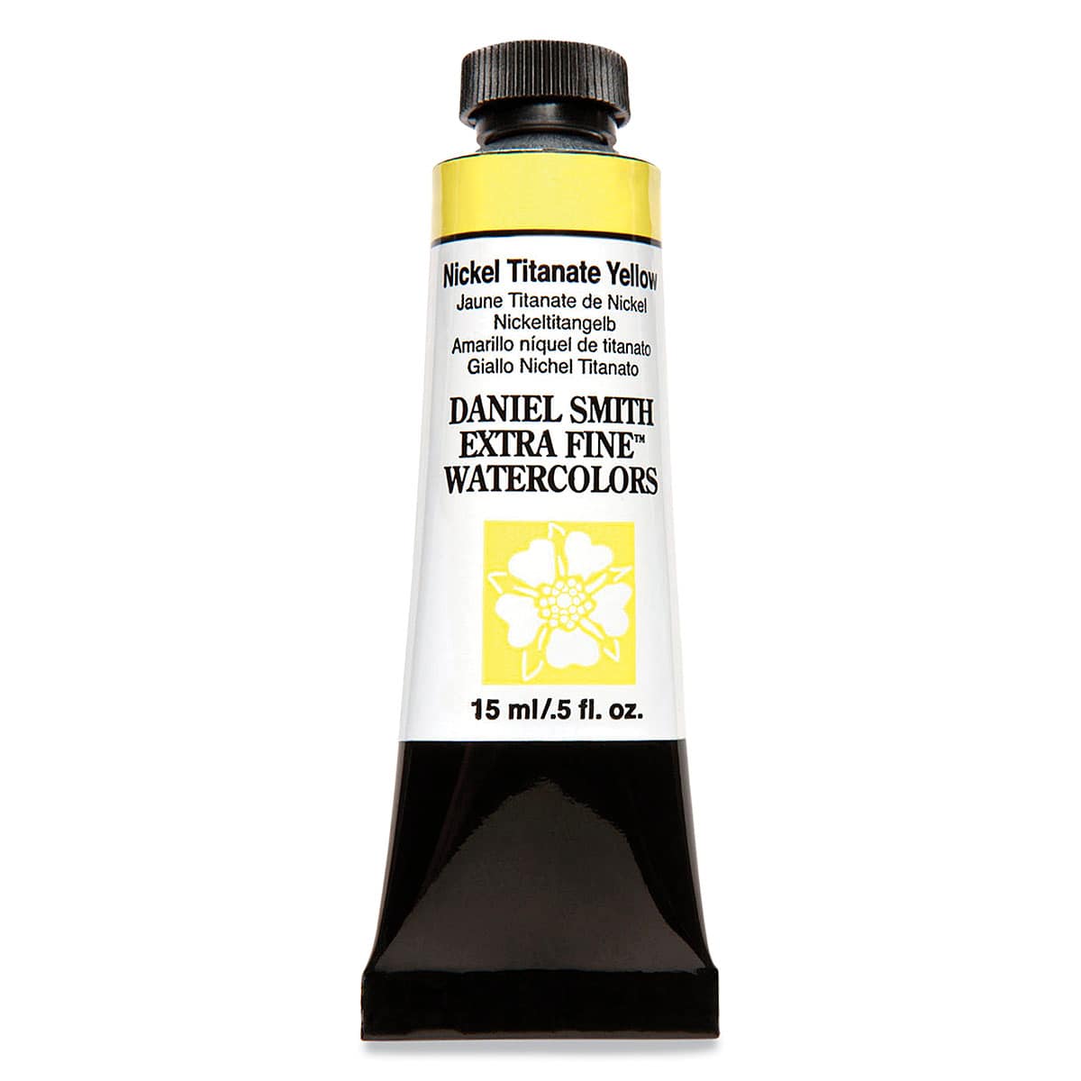 Daniel Smith Extra Fine Watercolor - Nickel Titanate Yellow, 15 ml Tube