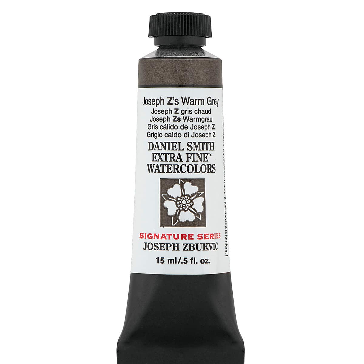 Daniel Smith Extra Fine Watercolor – Joseph Z's Warm Grey, 15 ml, Tube