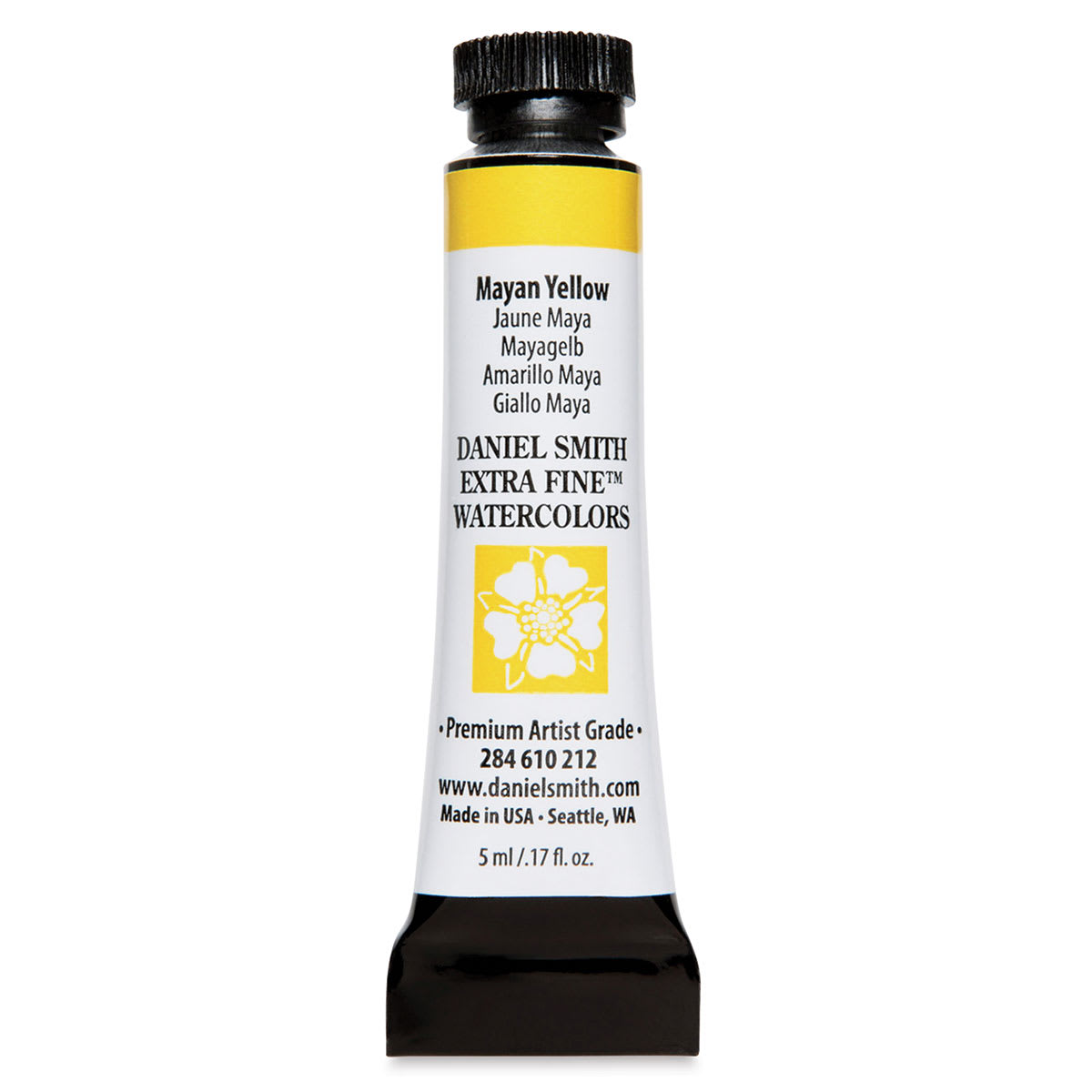 Daniel Smith Extra Fine Watercolor - Mayan Yellow, 5 ml, Tube