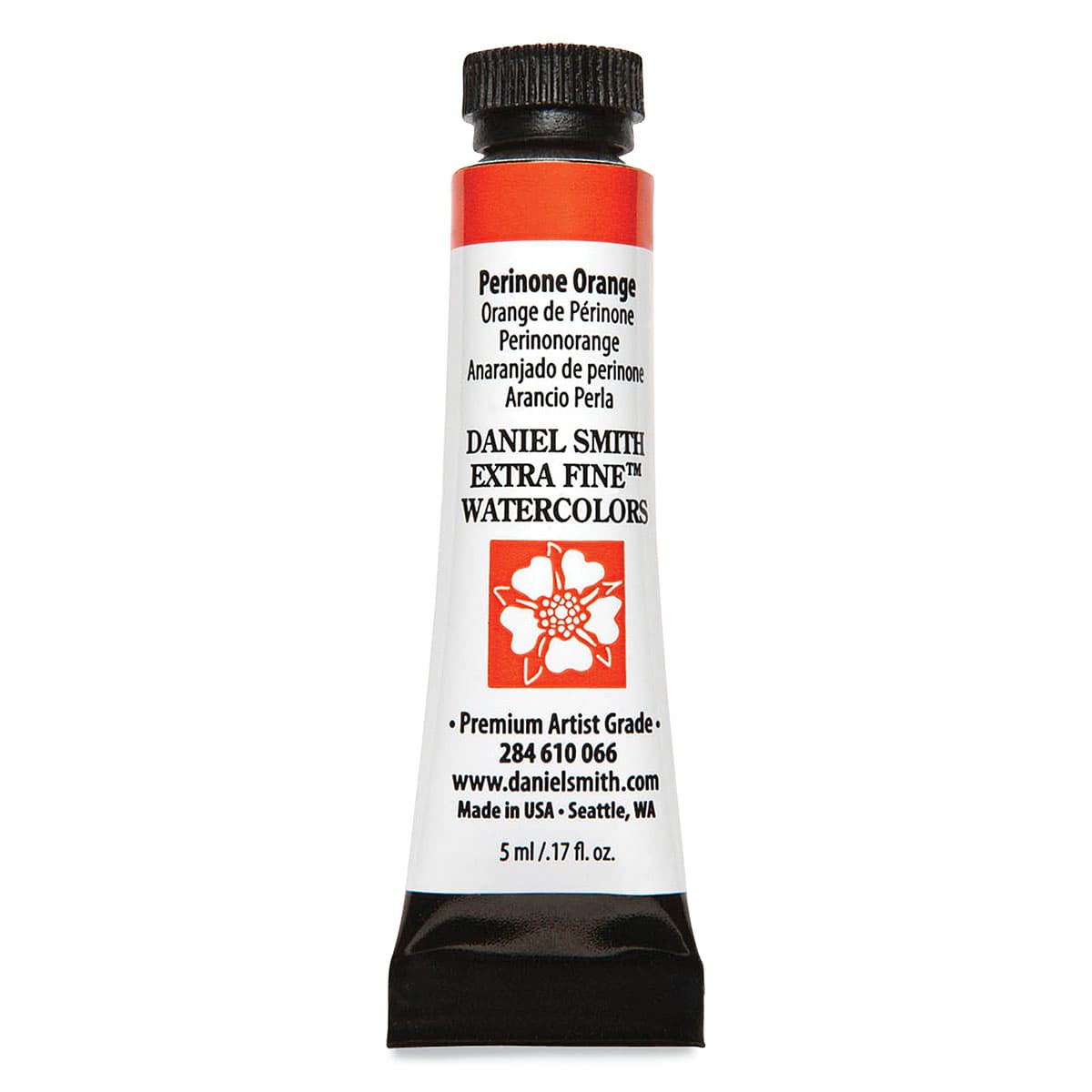 Daniel Smith Extra Fine Watercolor - Perinone Orange, 5 ml Tube