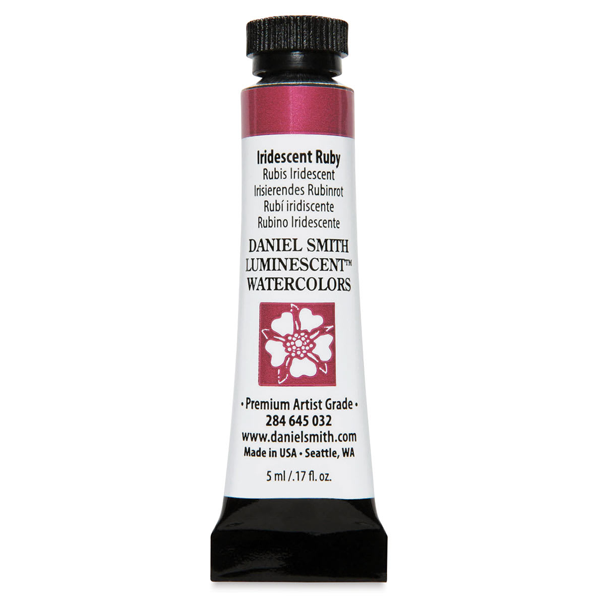 Daniel Smith Luminescent Watercolor - Iridescent Ruby, 5 ml, Tube