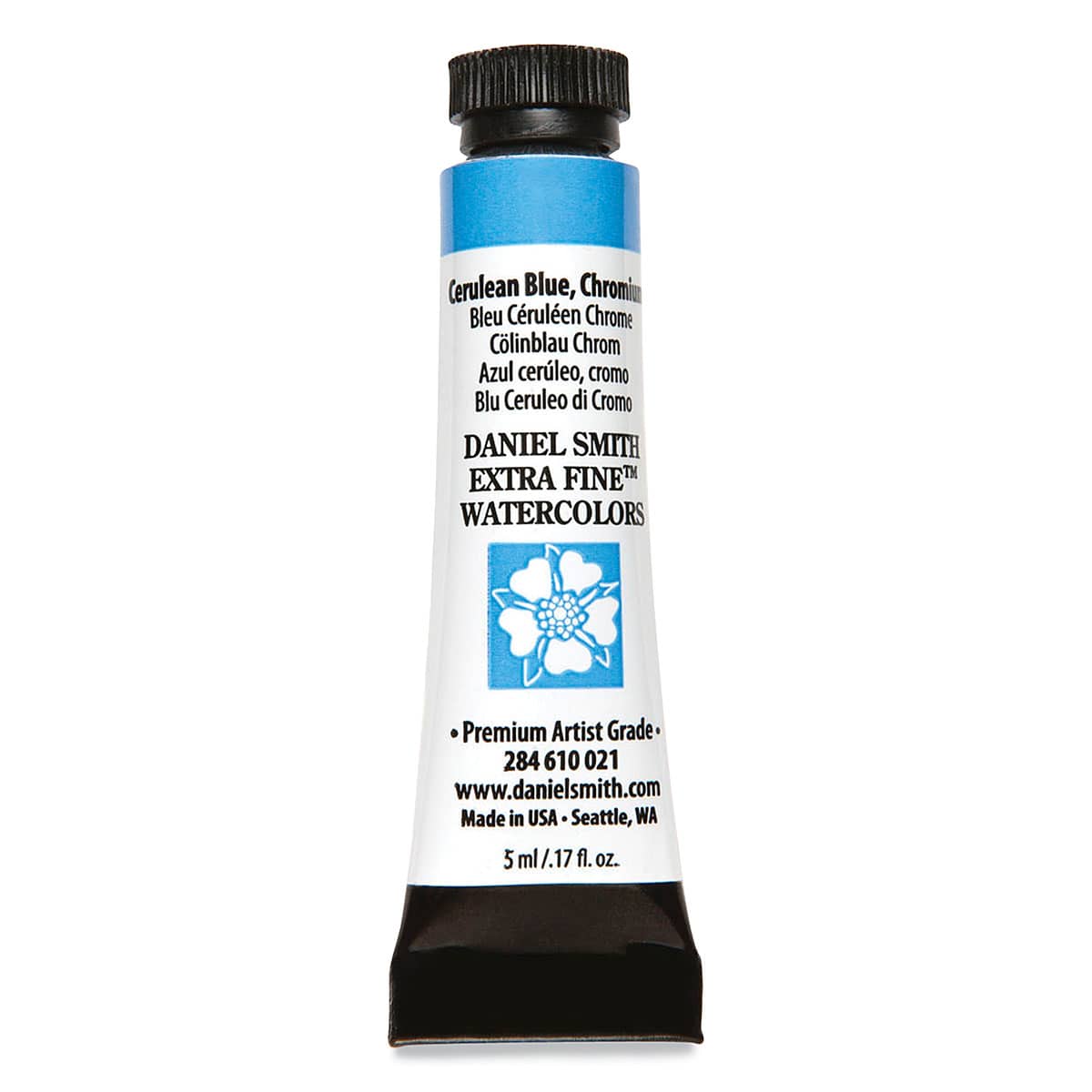 Daniel Smith Extra Fine Watercolor - Cerulean Blue Chrome, 5 ml Tube