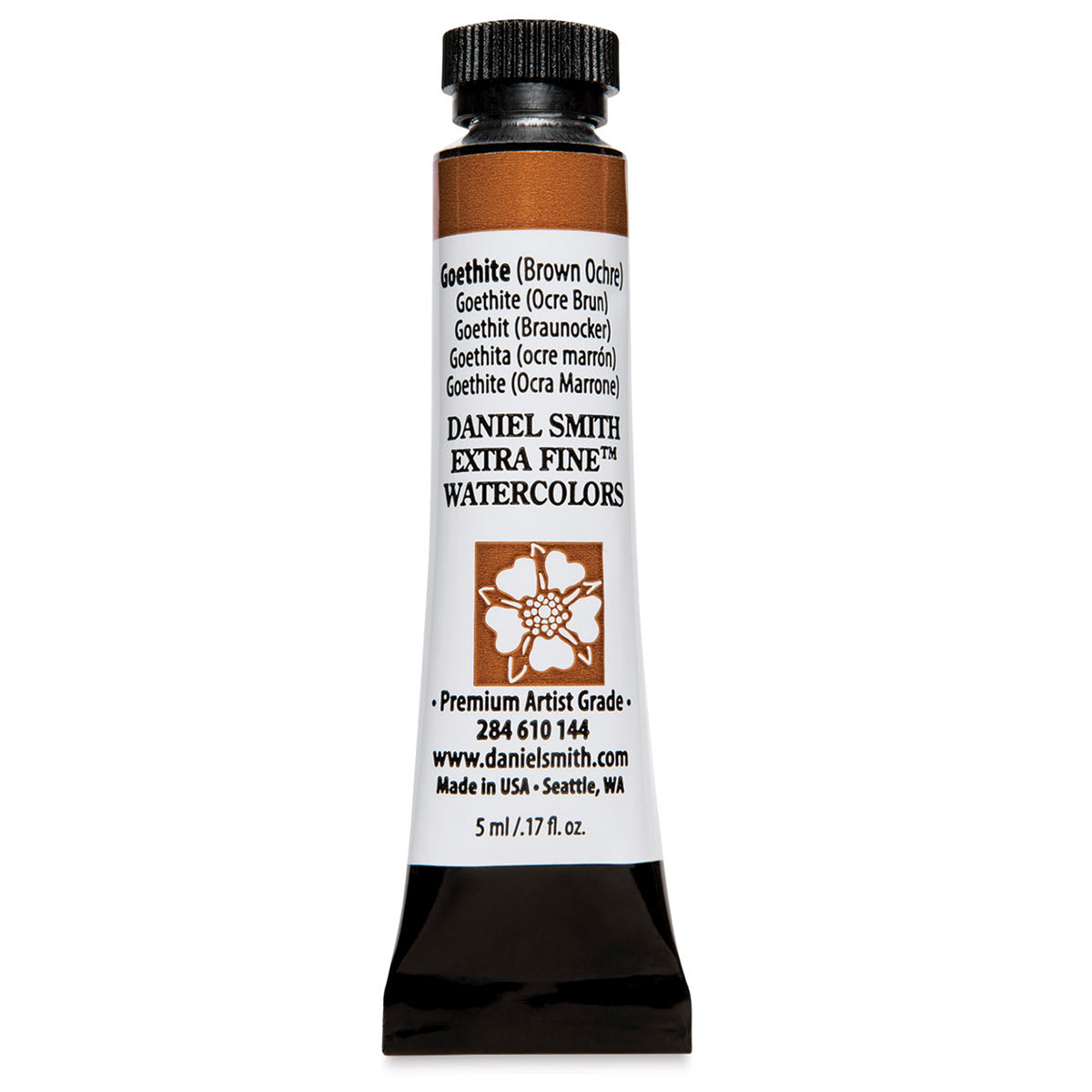 Daniel Smith Extra Fine Watercolor - Goethite Brown Ochre, 5 ml Tube