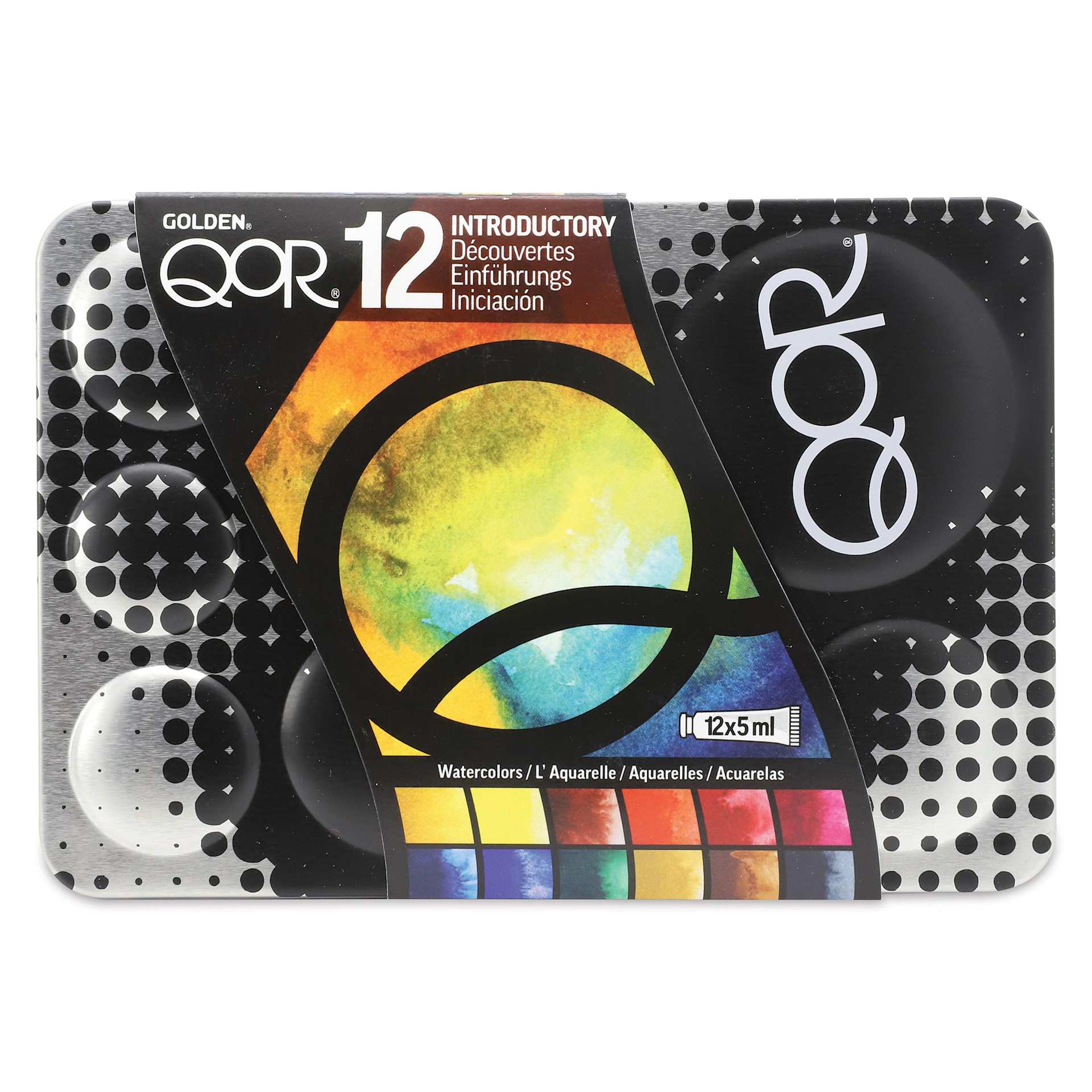 QoR Watercolor Set - Introductory Set of 12 Tubes front of package